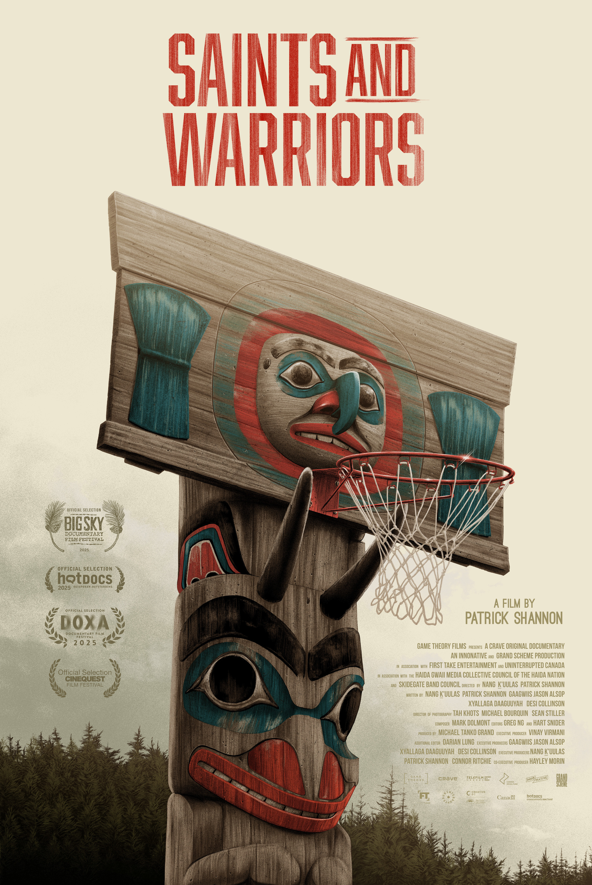 Mega Sized Movie Poster Image for Saints and Warriors 