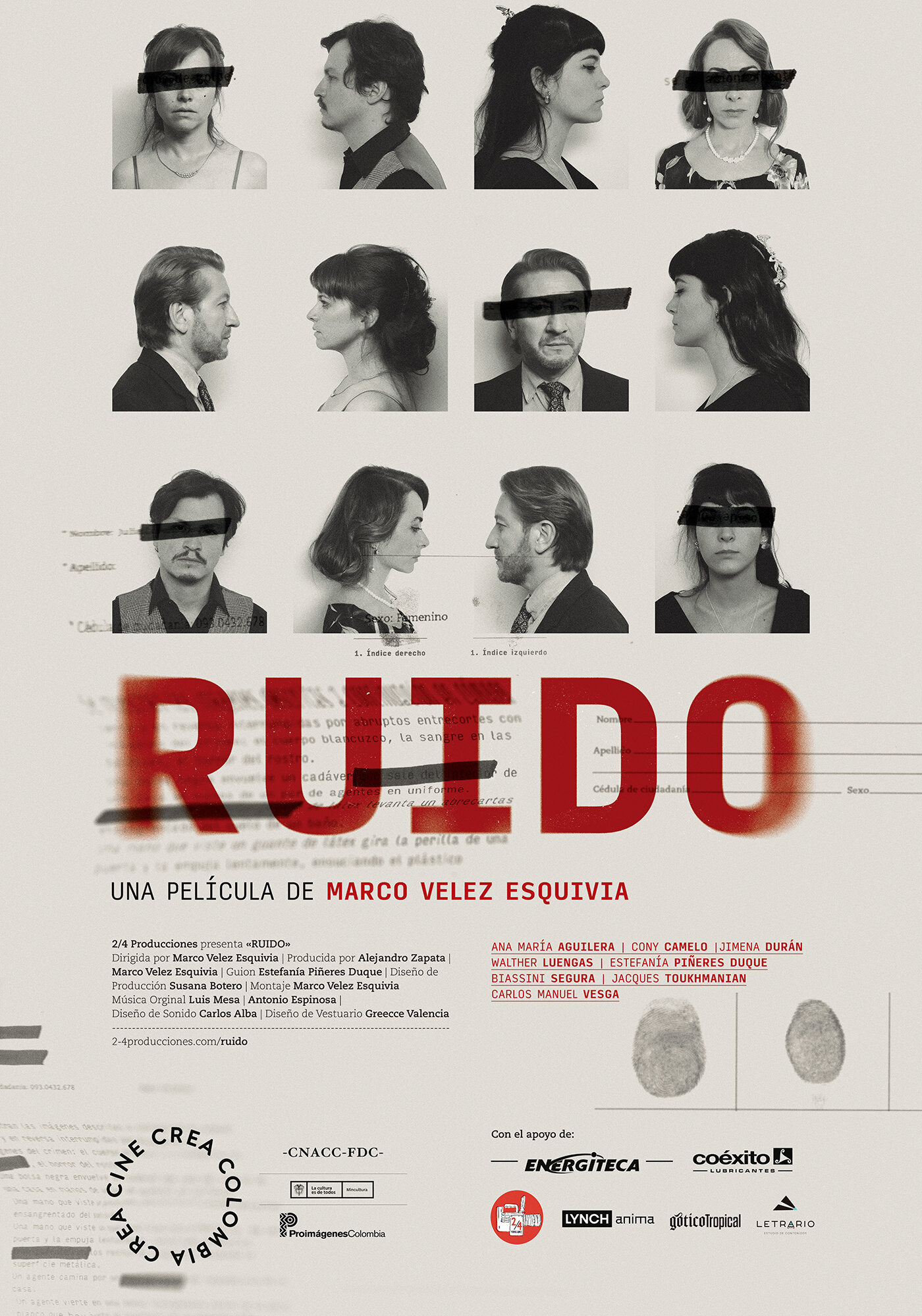 Mega Sized Movie Poster Image for Ruido 