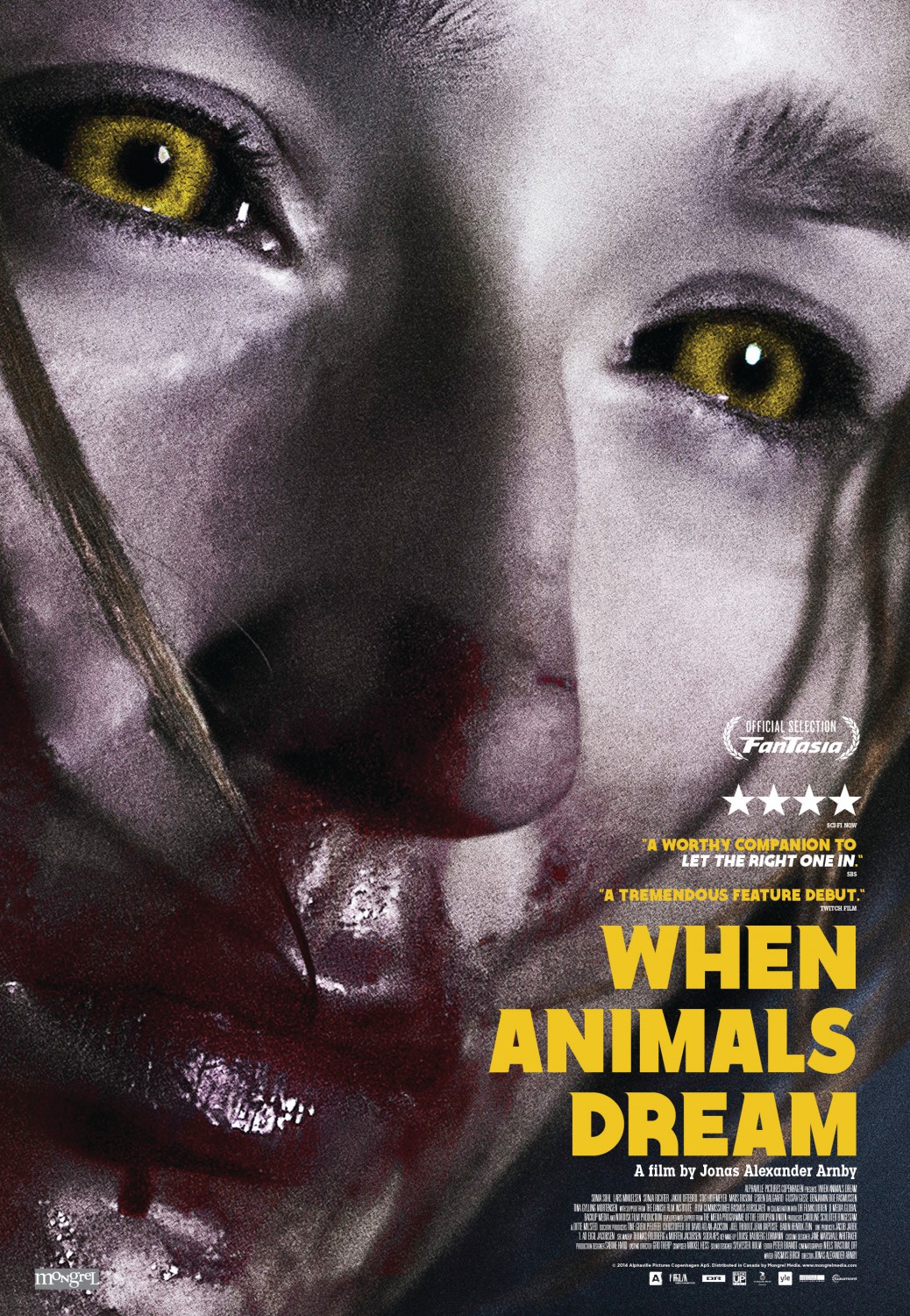 Extra Large Movie Poster Image for Når dyrene drømmer (#3 of 3)