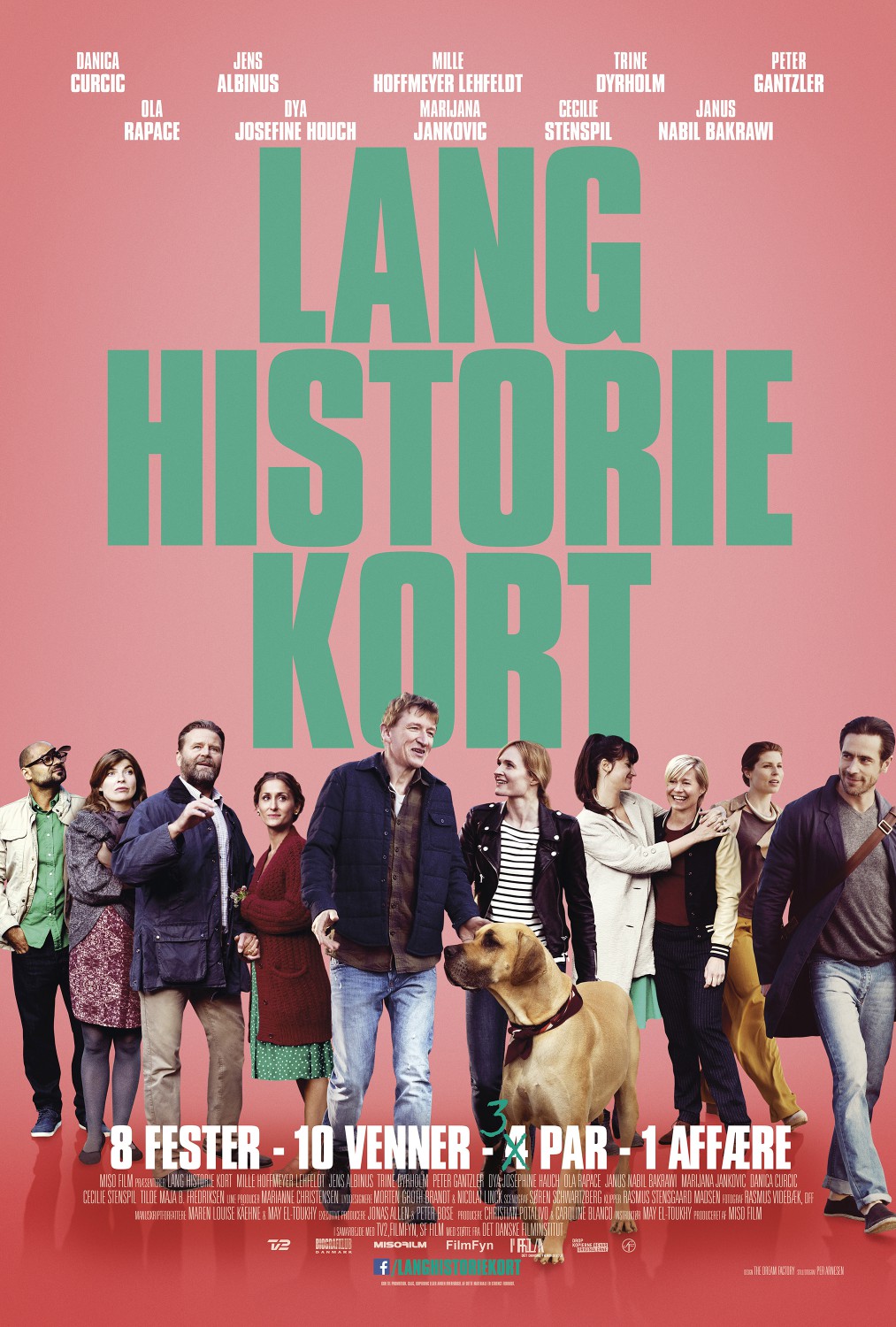 Extra Large Movie Poster Image for Lang historie kort 