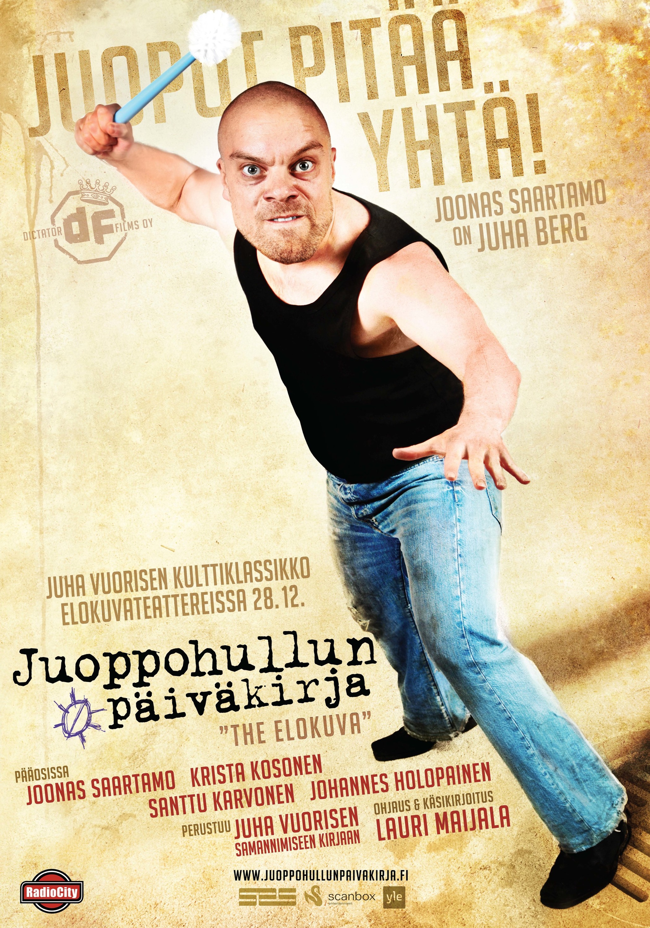 Mega Sized Movie Poster Image for Juoppohullun päiväkirja (#2 of 2)