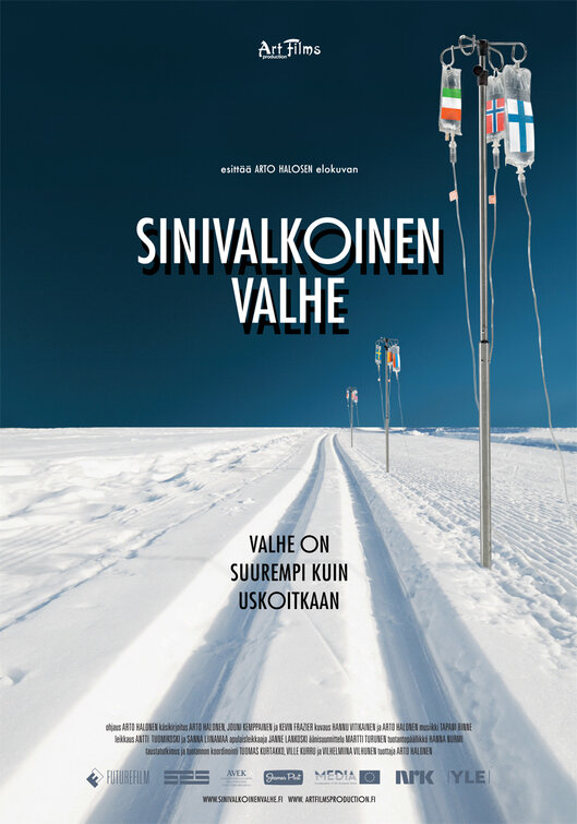 Sinivalkoinen valhe Movie Poster