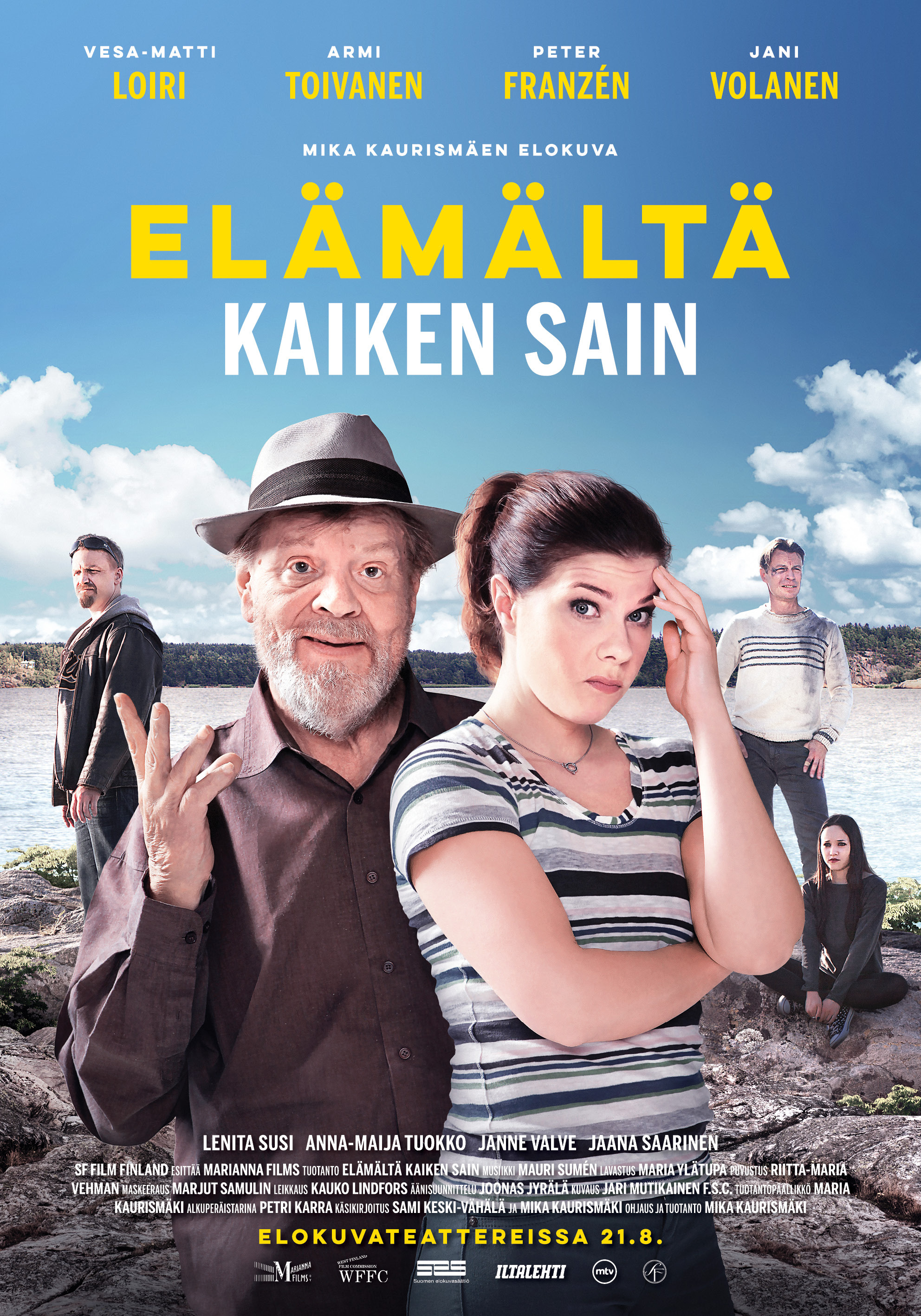 Mega Sized Movie Poster Image for Elämältä kaiken sain 