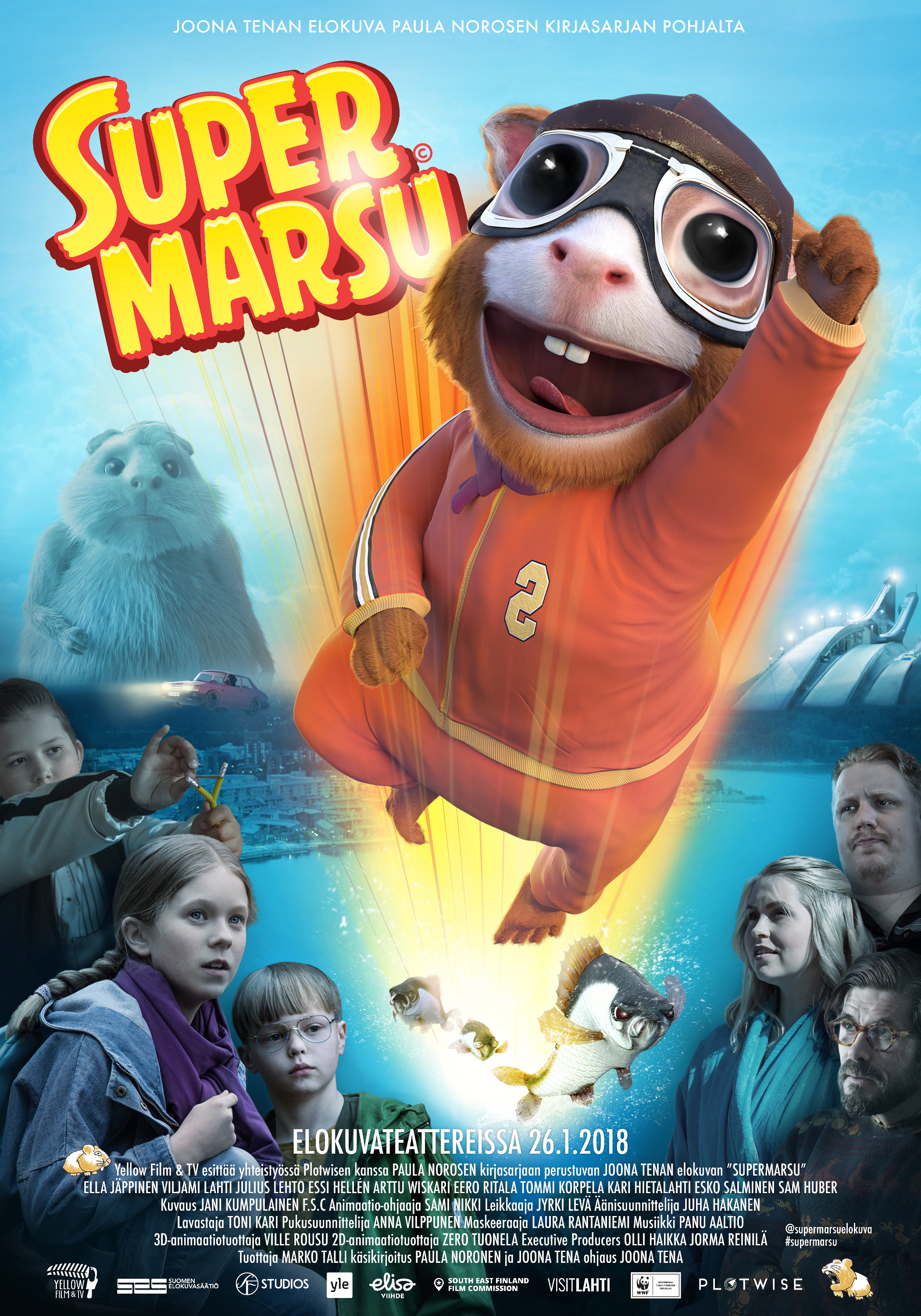 Mega Sized Movie Poster Image for Supermarsu 