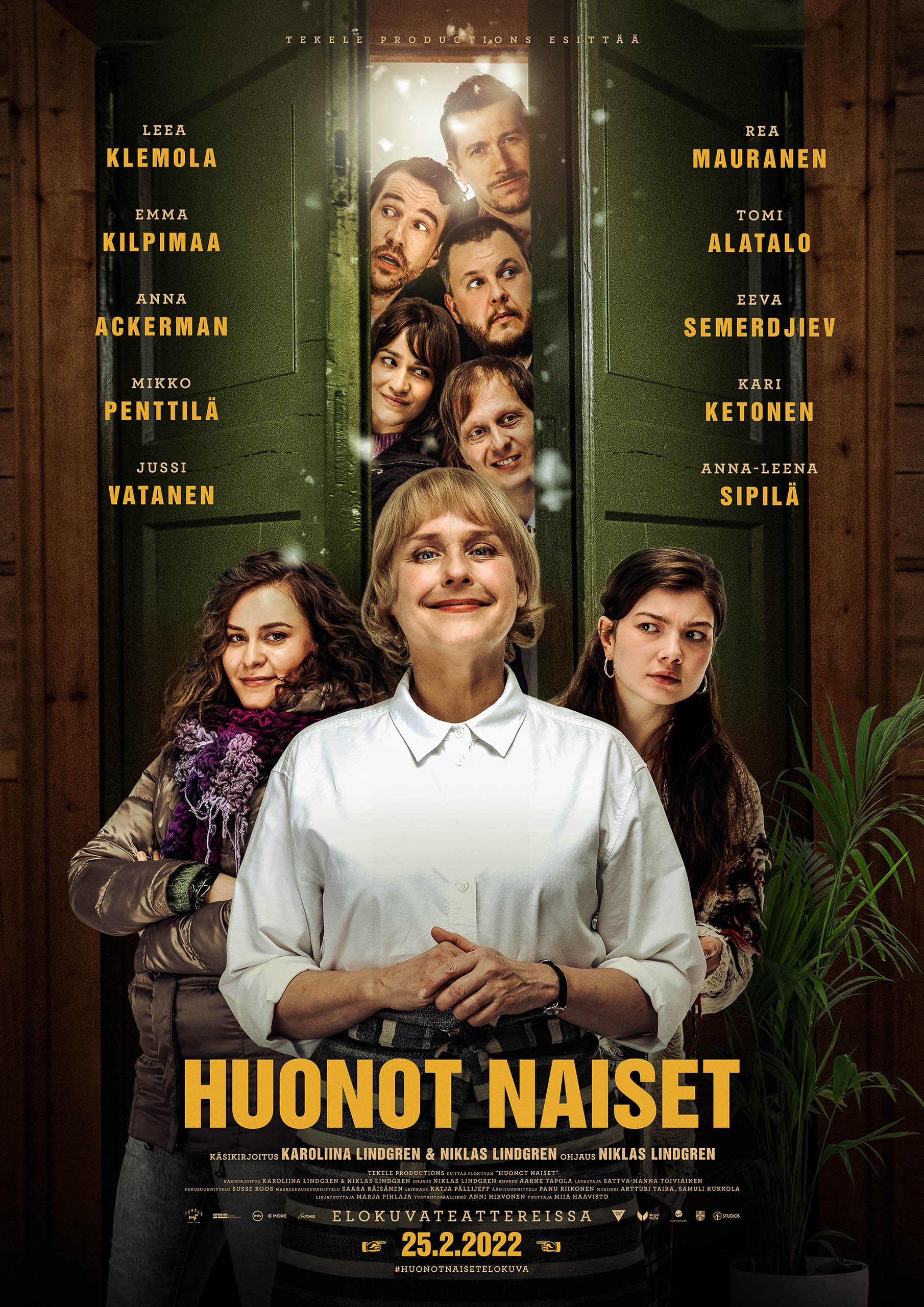 Mega Sized Movie Poster Image for Huonot naiset 