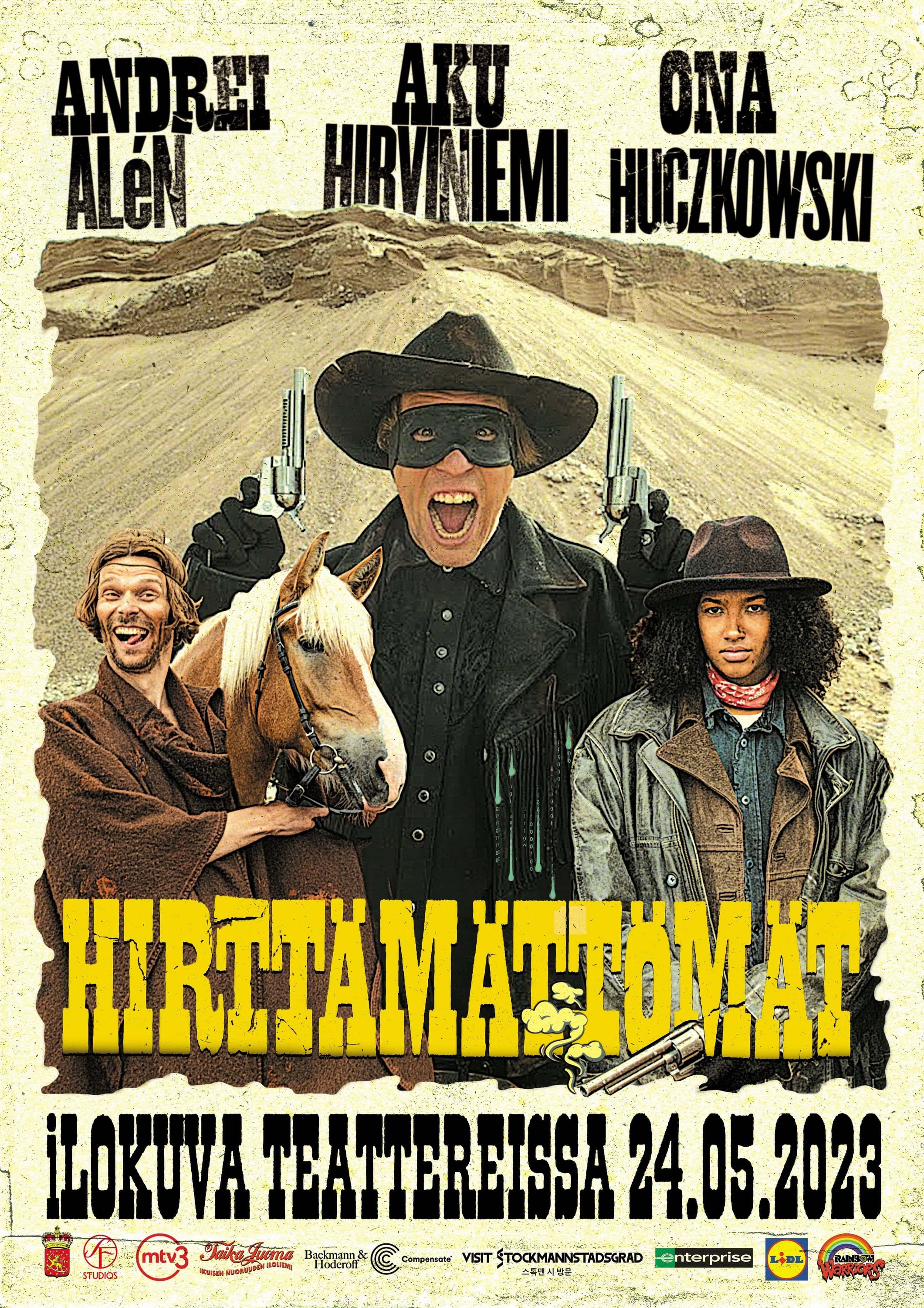 Mega Sized Movie Poster Image for Hirttämättömät 