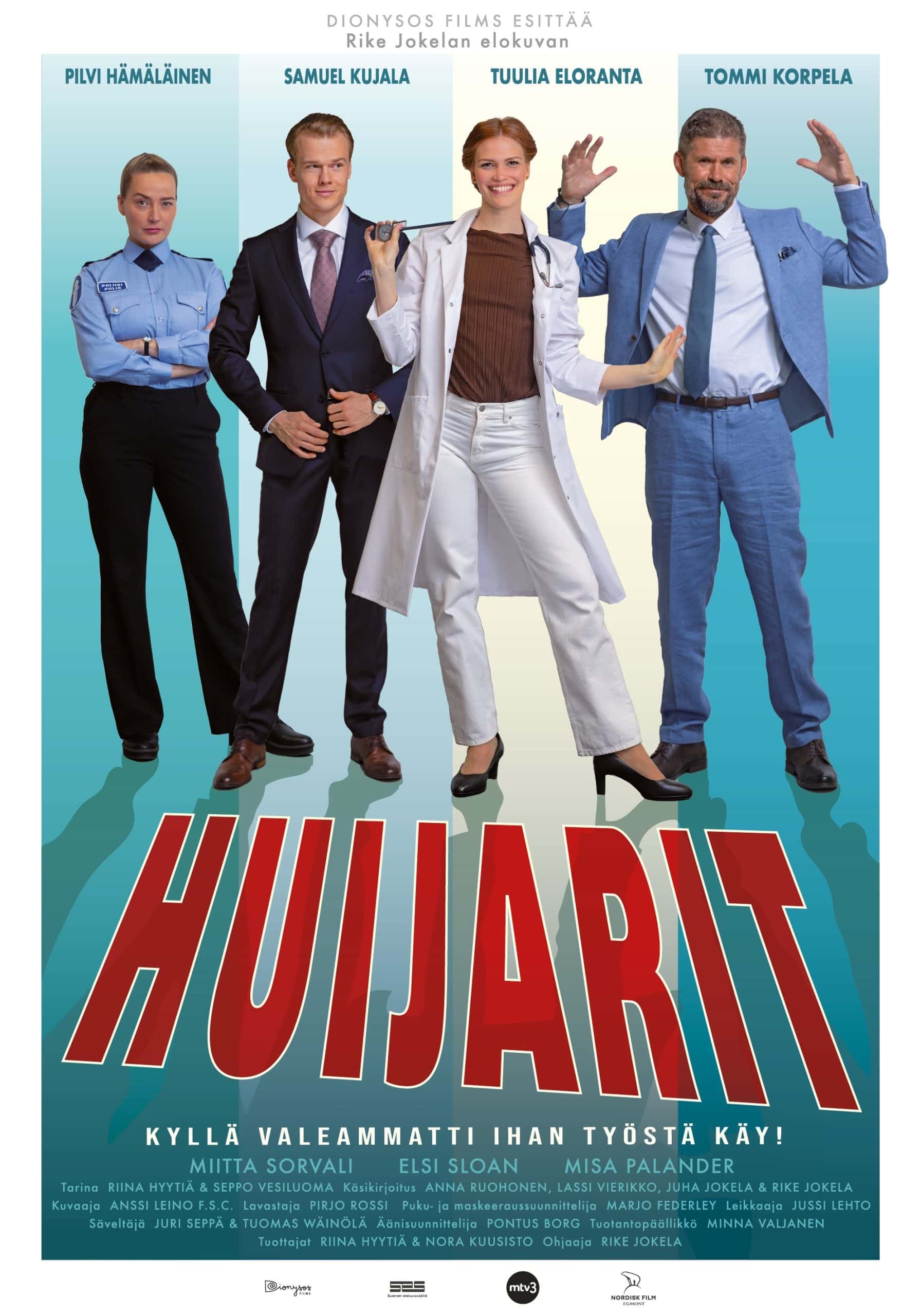 Mega Sized Movie Poster Image for Huijarit 