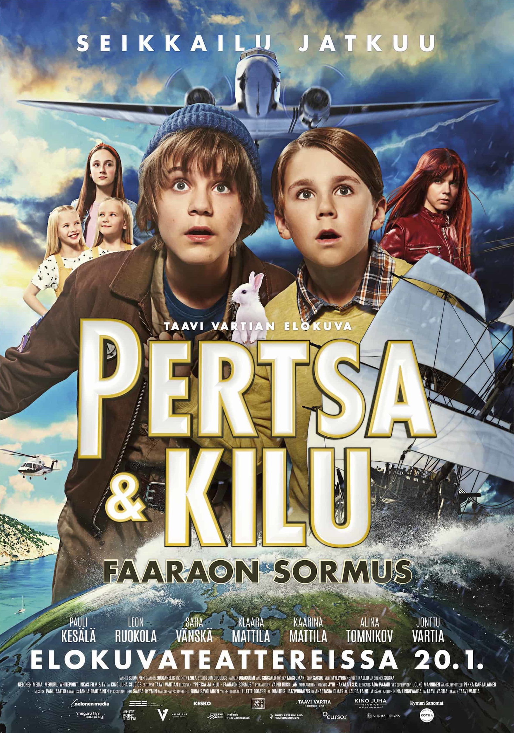 Mega Sized Movie Poster Image for Pertsa & Kilu - Faaraon sormus (#1 of 2)