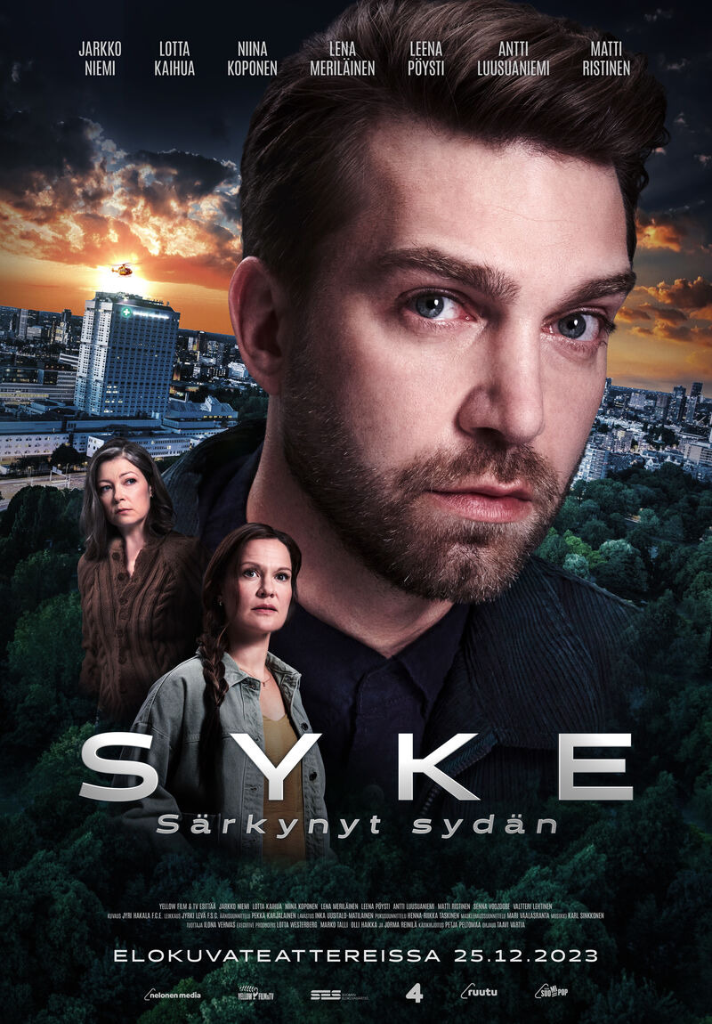 Extra Large Movie Poster Image for Syke: Särkynyt sydän 