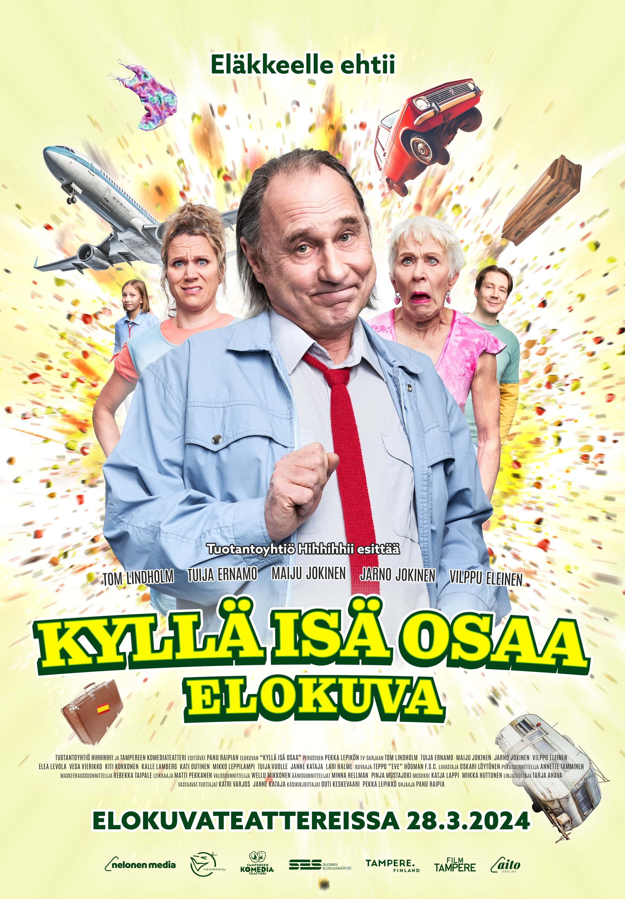 Mega Sized Movie Poster Image for Kyllä isä osaa -elokuva 