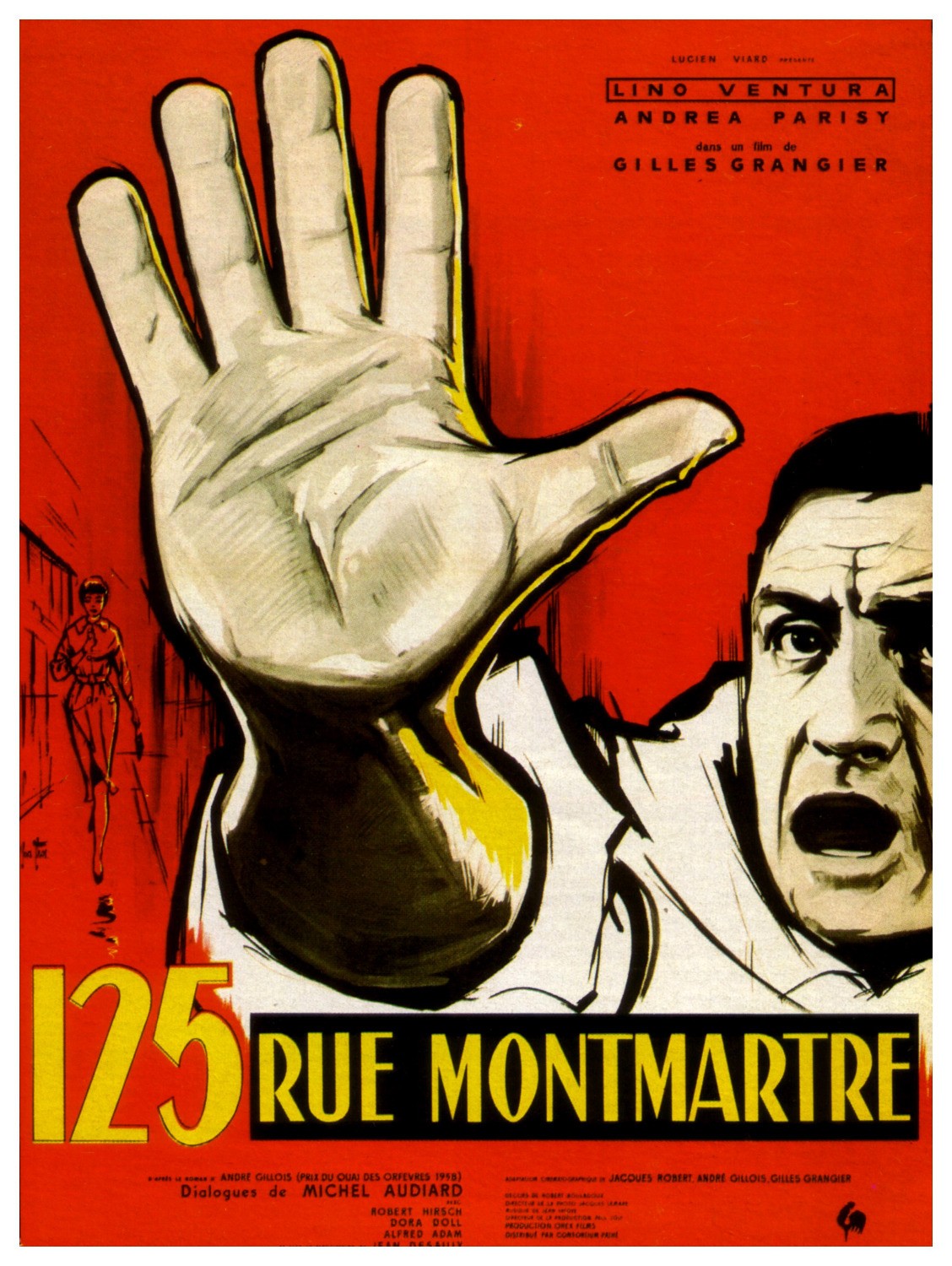 Extra Large Movie Poster Image for 125 rue Montmartre (#1 of 2)
