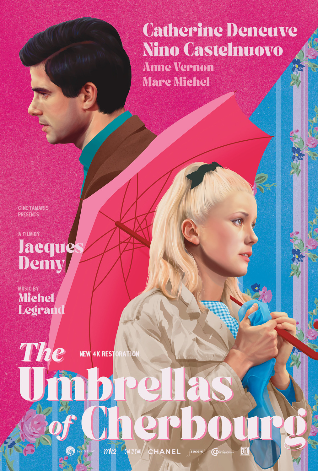 Extra Large Movie Poster Image for Les parapluies de Cherbourg (#4 of 4)