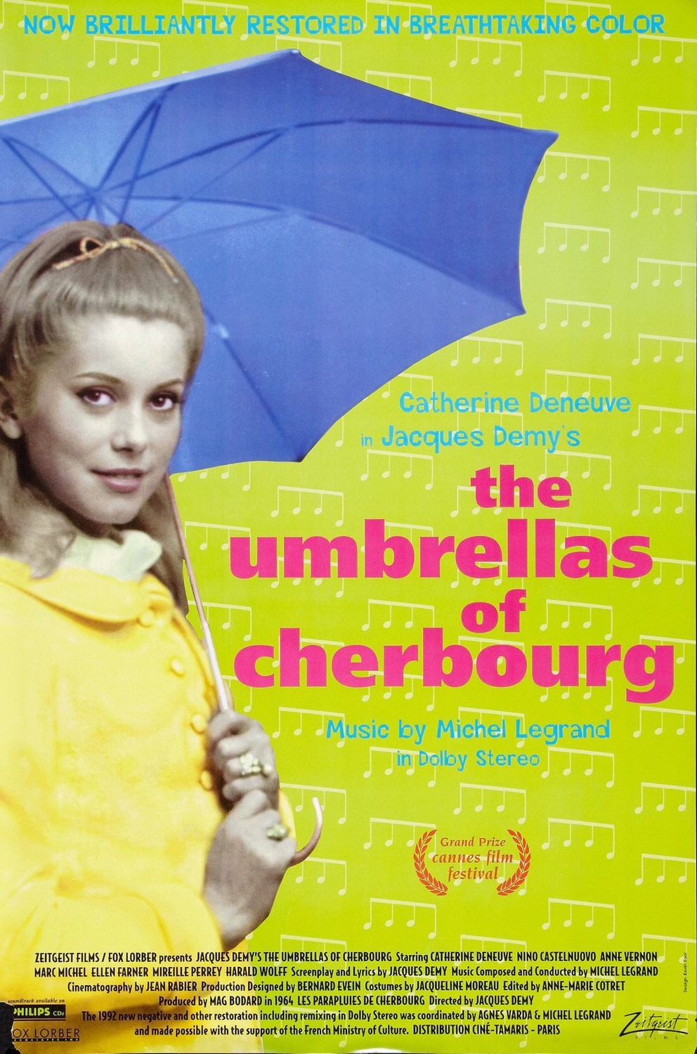 Extra Large Movie Poster Image for Les parapluies de Cherbourg (#5 of 5)