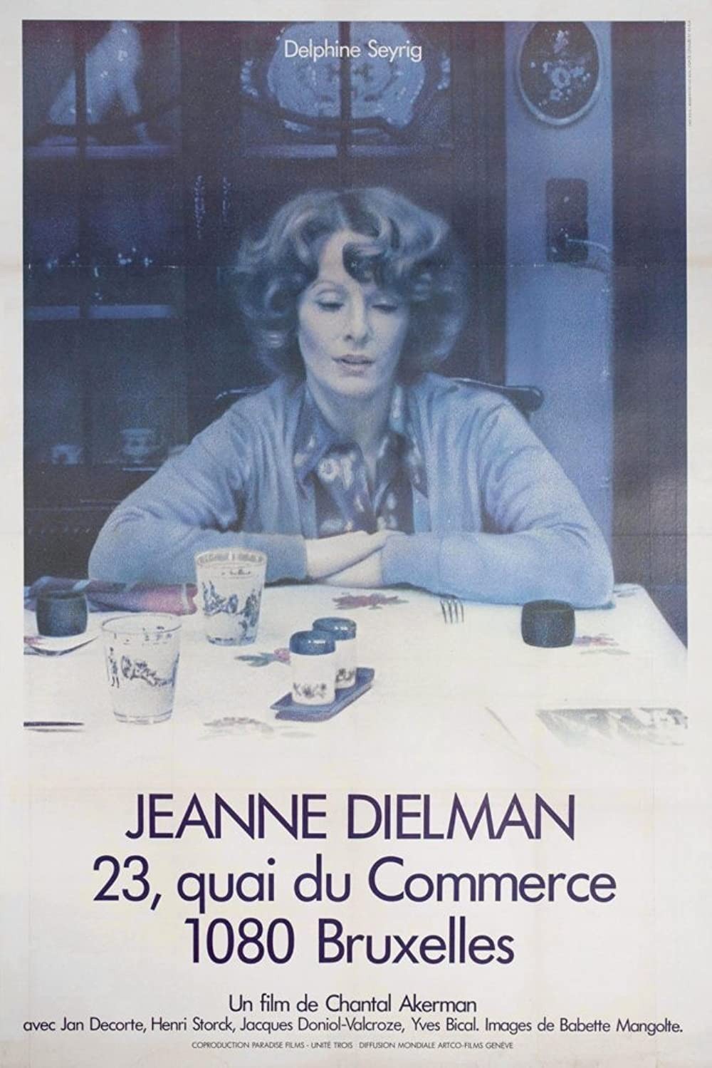 Extra Large Movie Poster Image for Jeanne Dielman, 23 quai du Commerce, 1080 Bruxelles (#1 of 2)