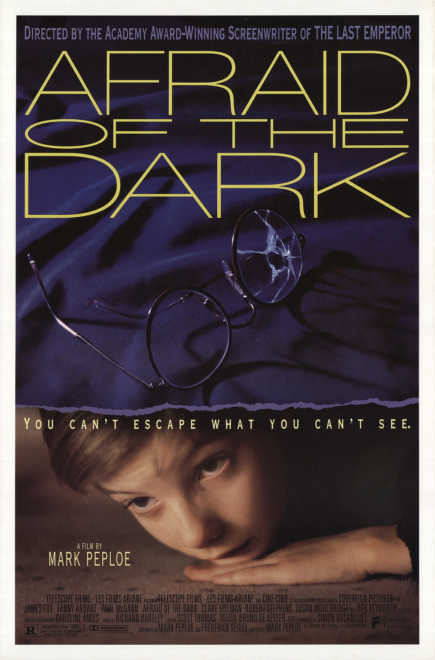 Mega Sized Movie Poster Image for Afraid of the Dark 