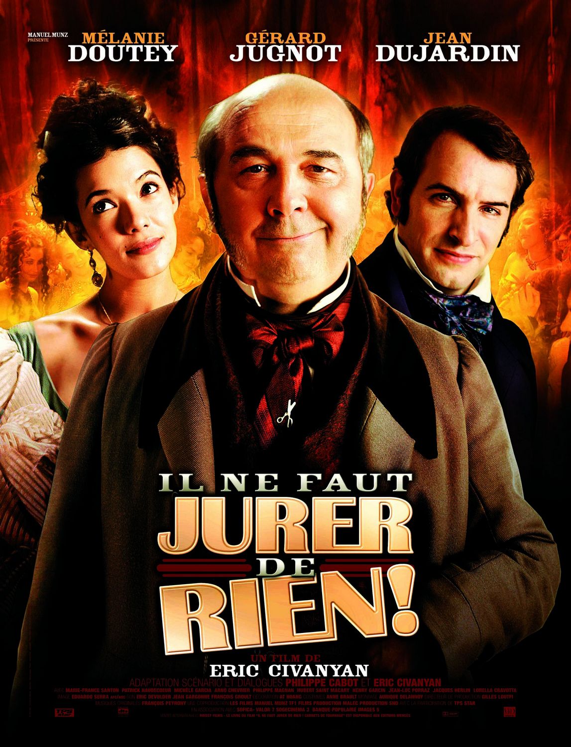 Extra Large Movie Poster Image for Il ne faut jurer... de rien! 