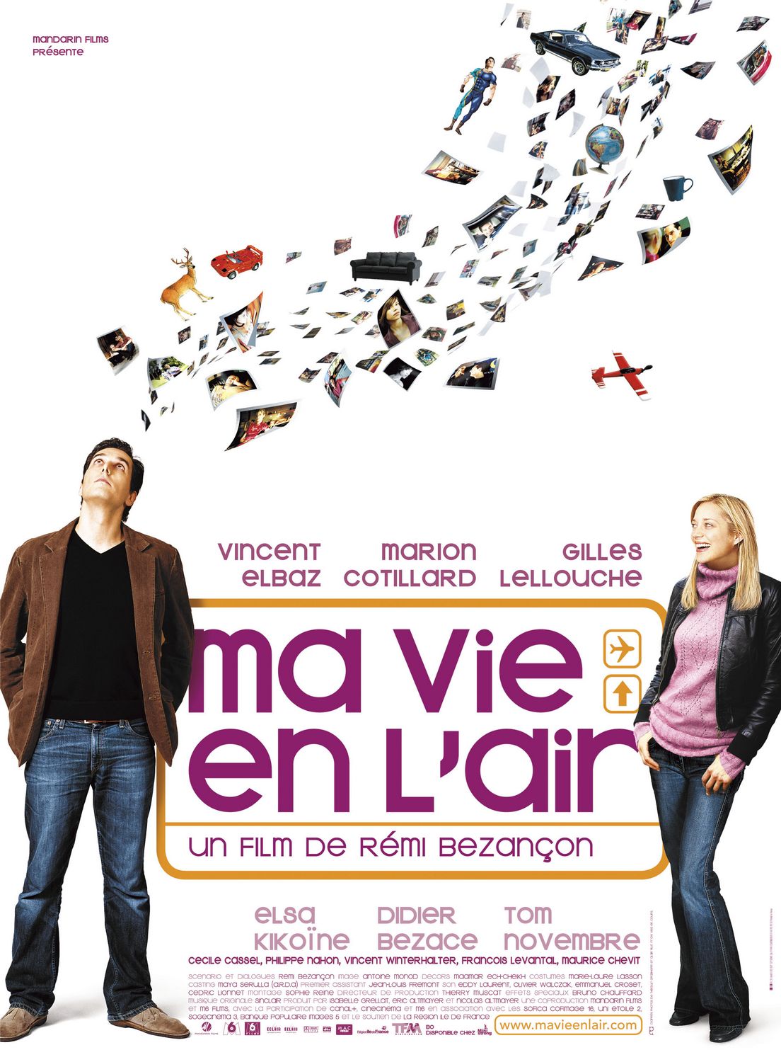 Extra Large Movie Poster Image for Ma vie en l'air 