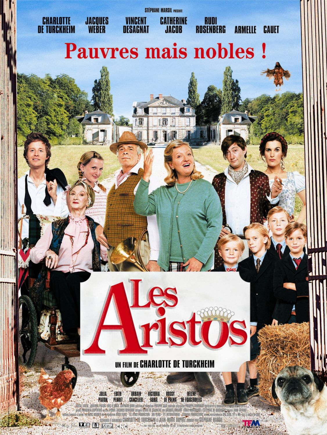Extra Large Movie Poster Image for Les Aristos 