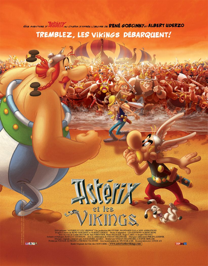 Extra Large Movie Poster Image for Astérix et les Vikings (#2 of 2)