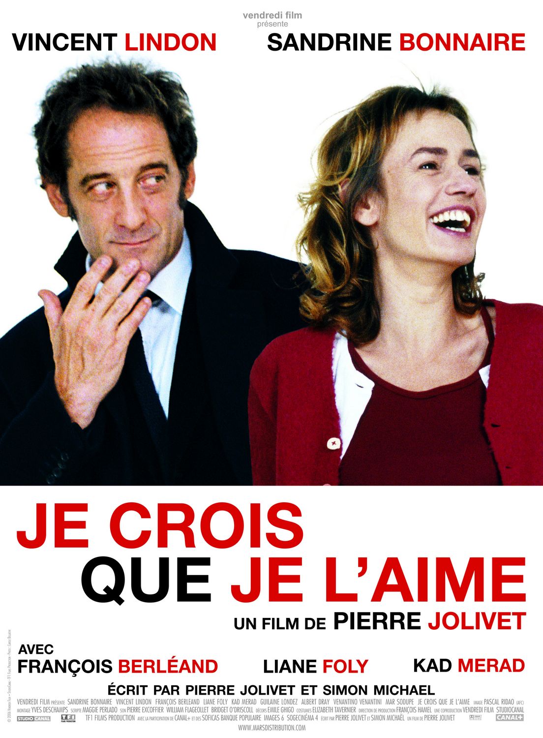Extra Large Movie Poster Image for Je crois que je l'aime 