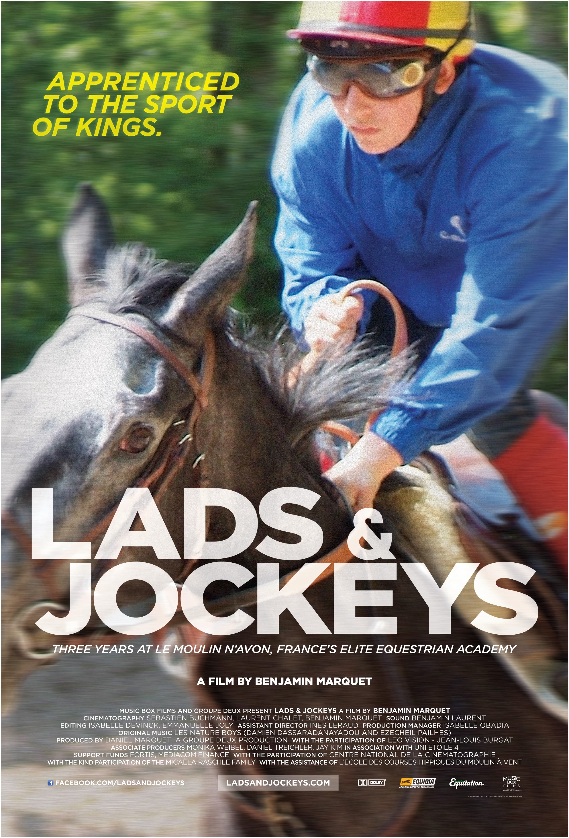 Mega Sized Movie Poster Image for Lads & Jockeys 