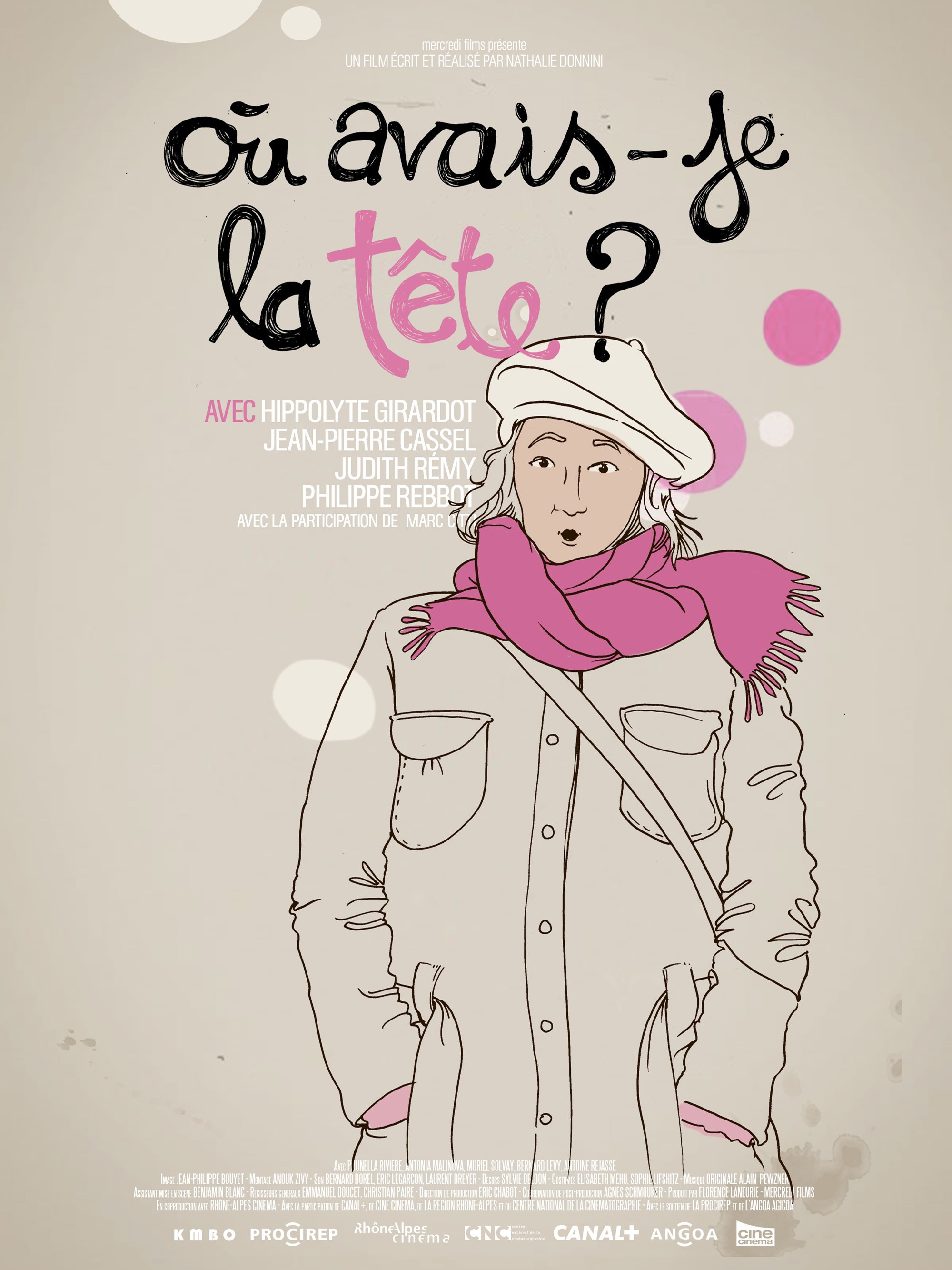 Mega Sized Movie Poster Image for Où avais-je la tête? (#2 of 3)