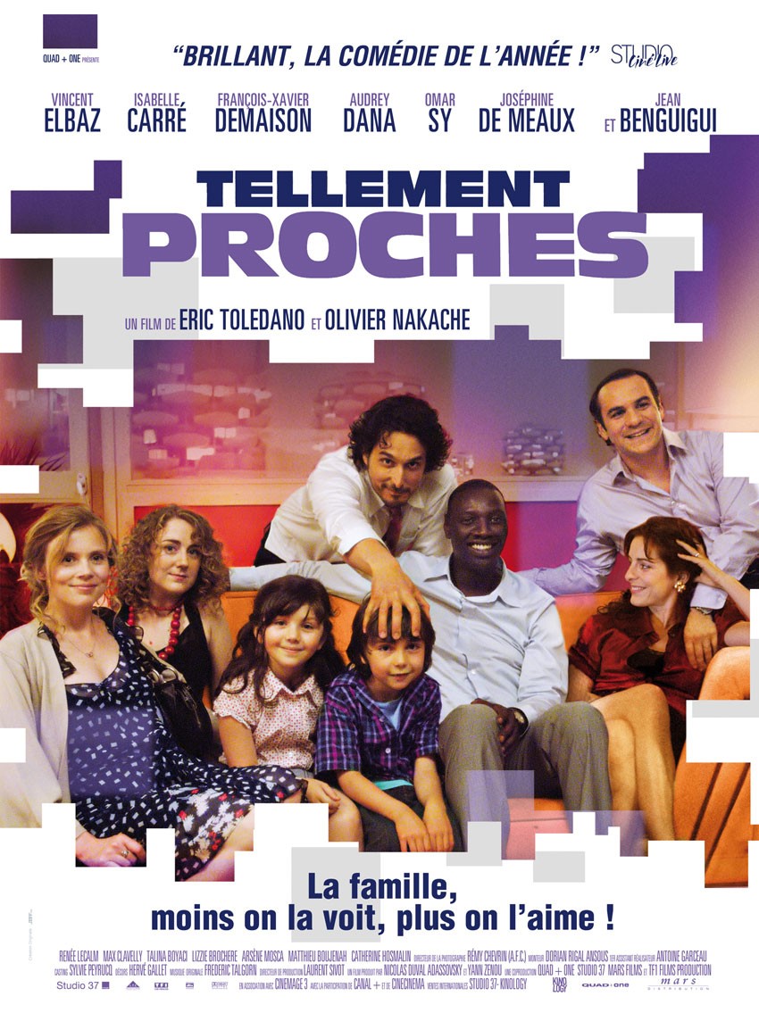 Extra Large Movie Poster Image for Tellement proches 