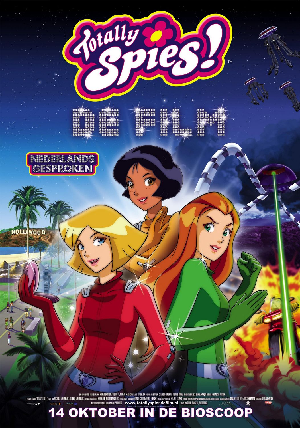 Extra Large Movie Poster Image for Totally spies! Le film (#1 of 2)