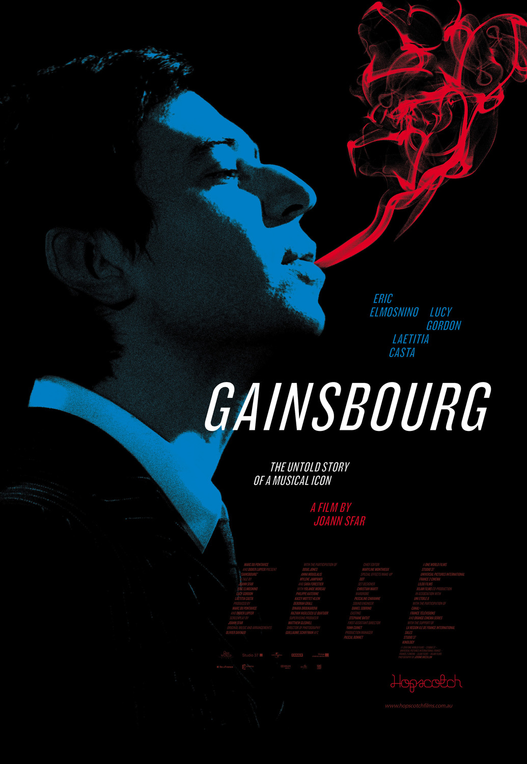 Extra Large Movie Poster Image for Serge Gainsbourg, vie héroïque (#4 of 5)