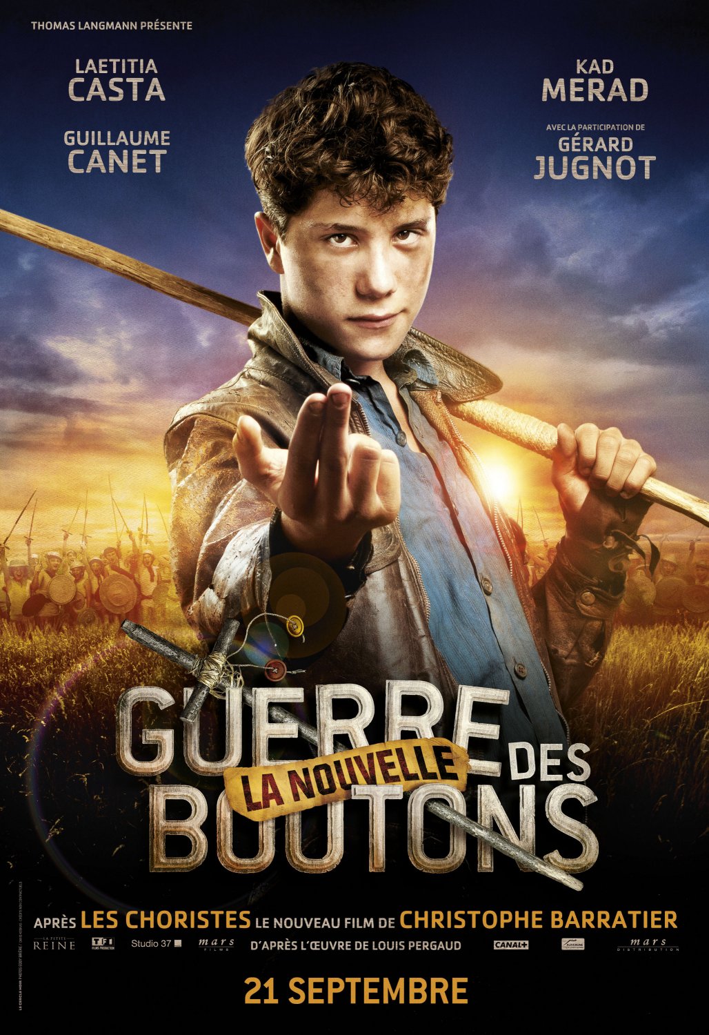 Extra Large Movie Poster Image for La guerre des boutons (#6 of 12)