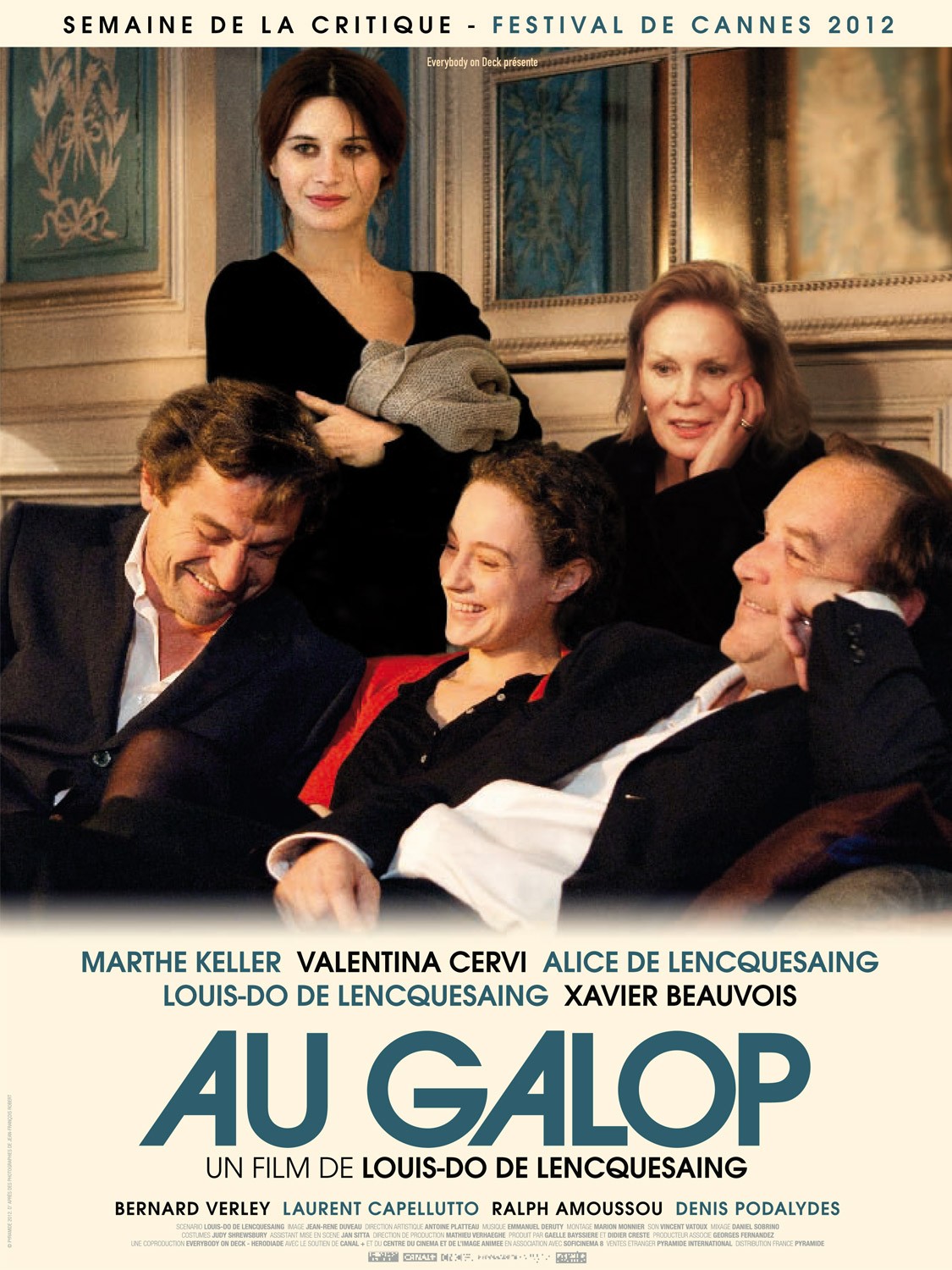 Extra Large Movie Poster Image for Au galop 