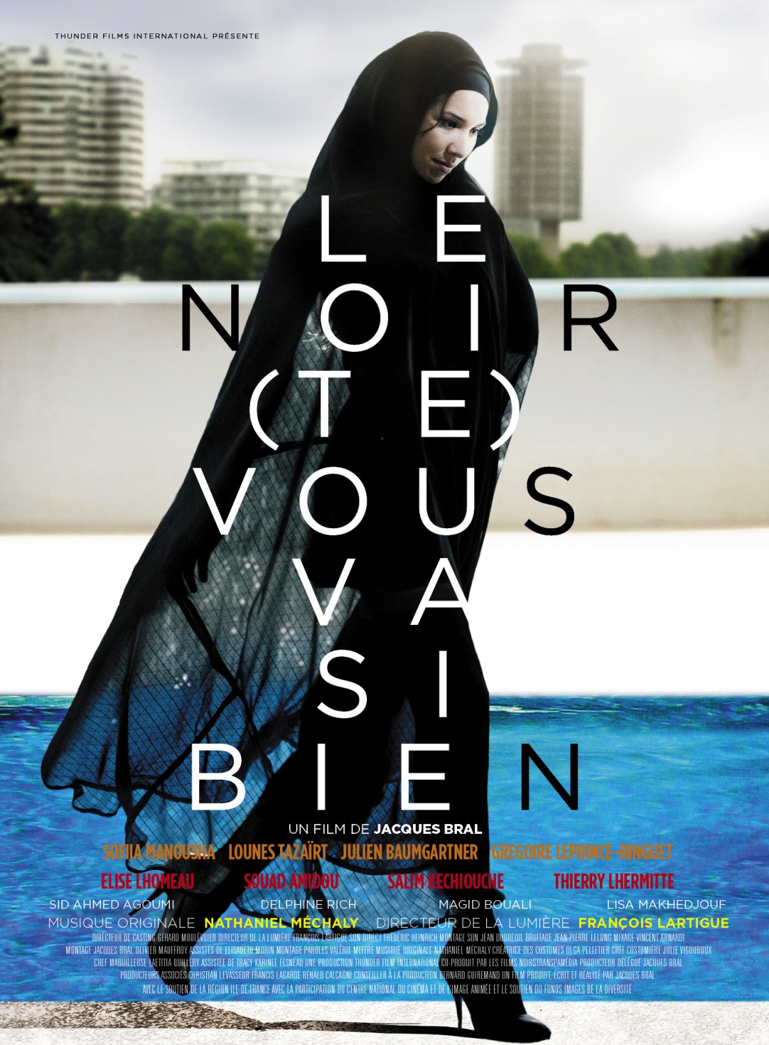Extra Large Movie Poster Image for Le noir (te) vous va si bien 