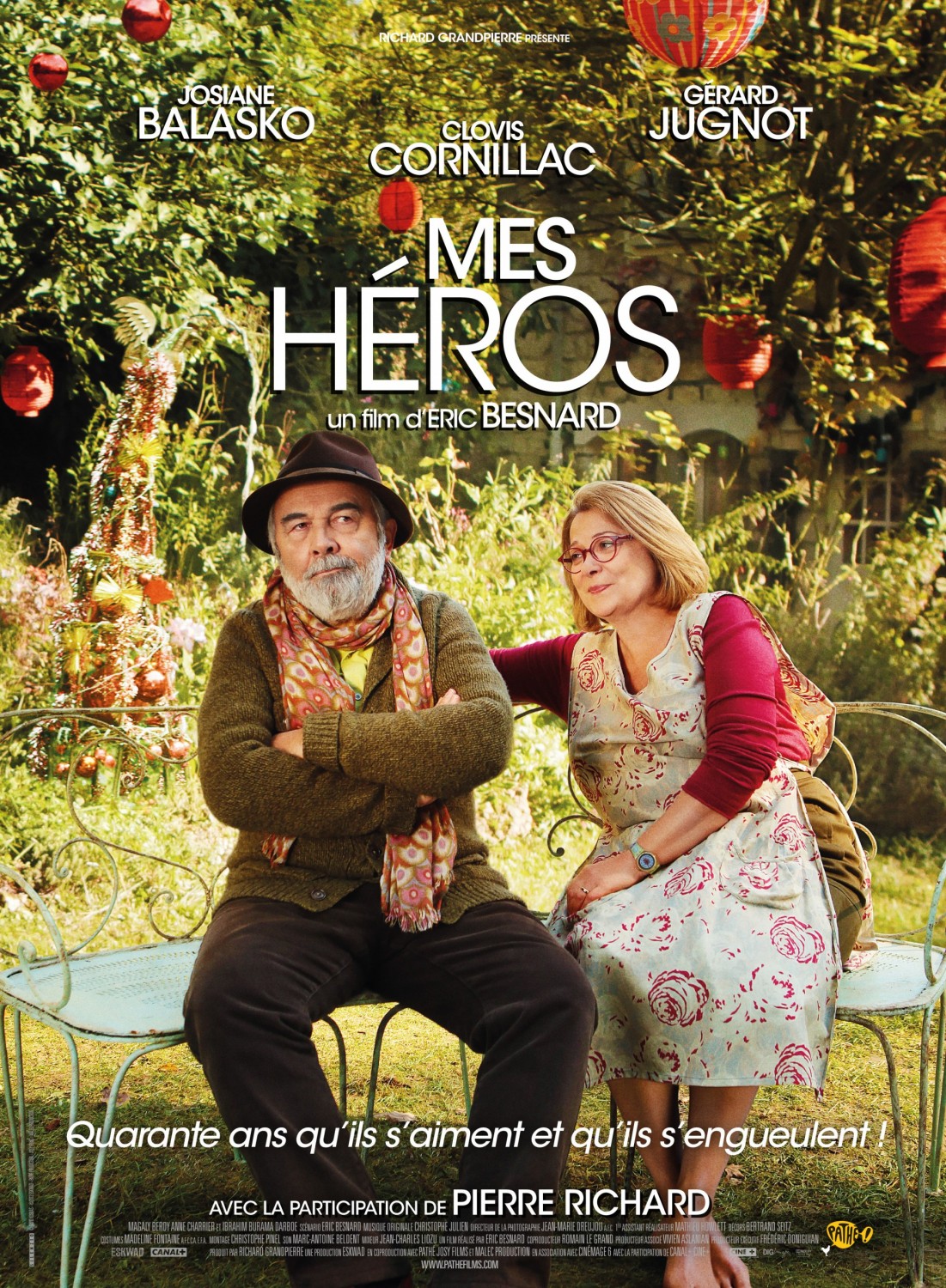 Extra Large Movie Poster Image for Mes héros 