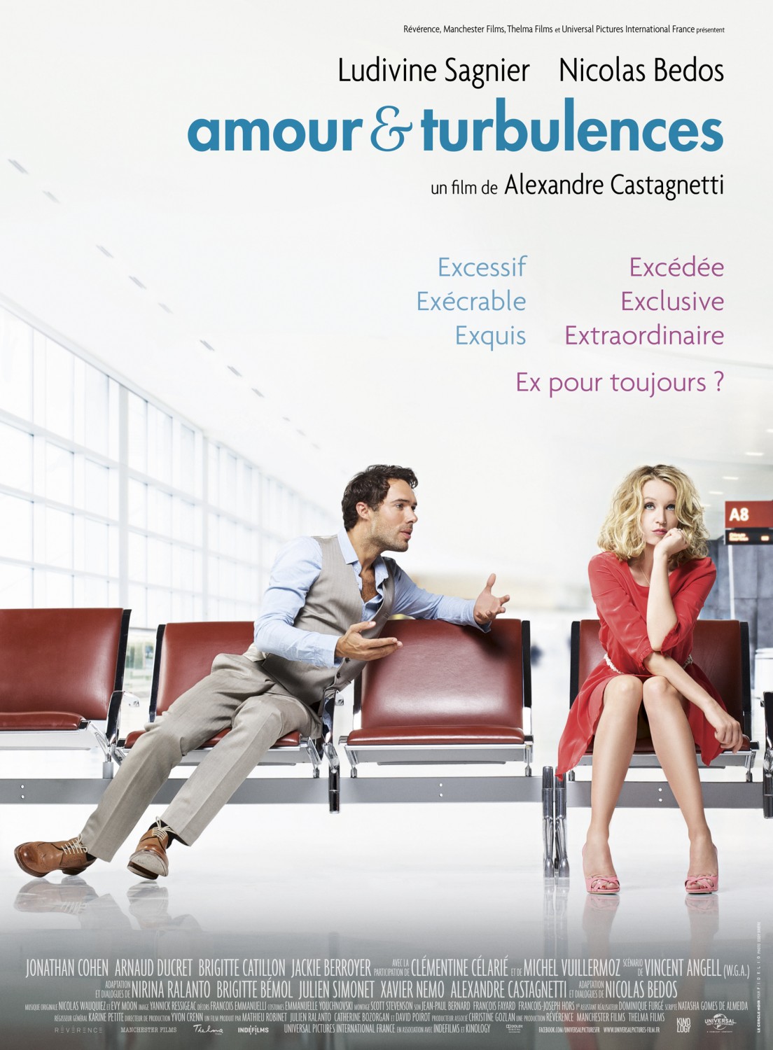 Extra Large Movie Poster Image for Amour & turbulences (#1 of 2)
