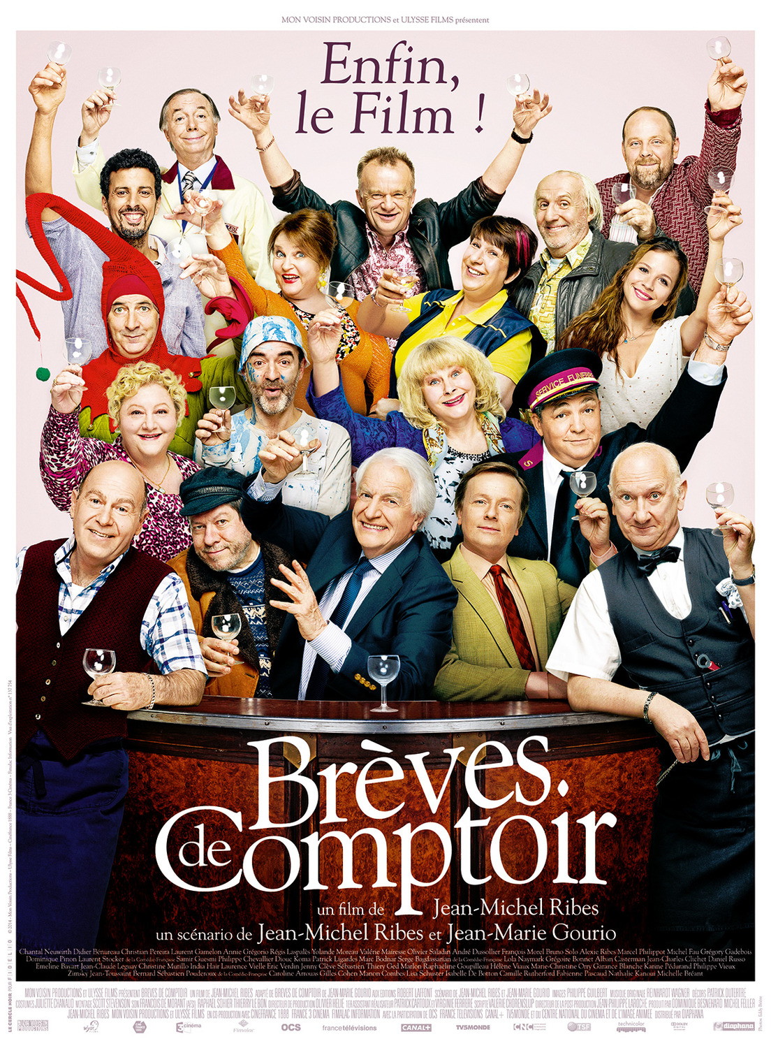 Extra Large Movie Poster Image for Brèves de comptoir 