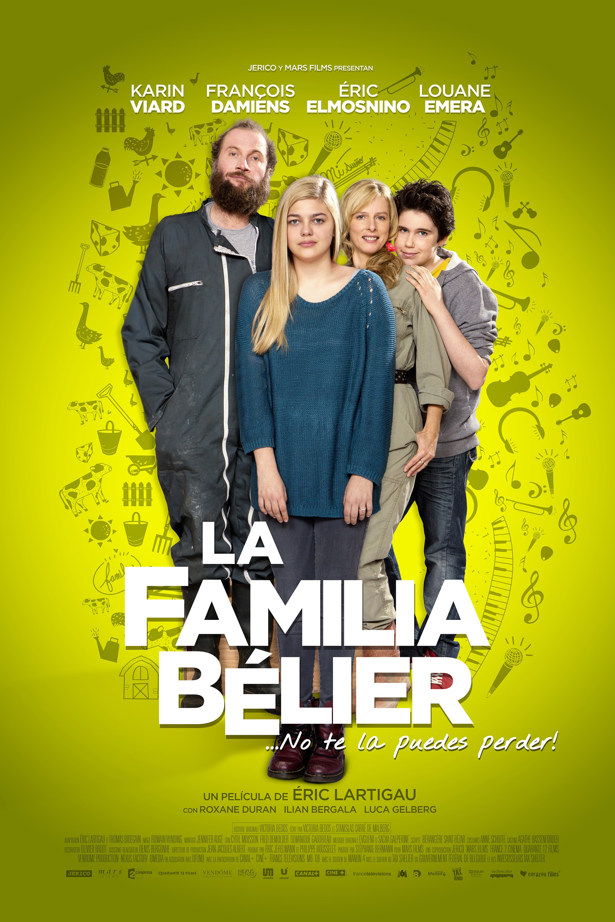 Mega Sized Movie Poster Image for La famille Bélier (#2 of 3)