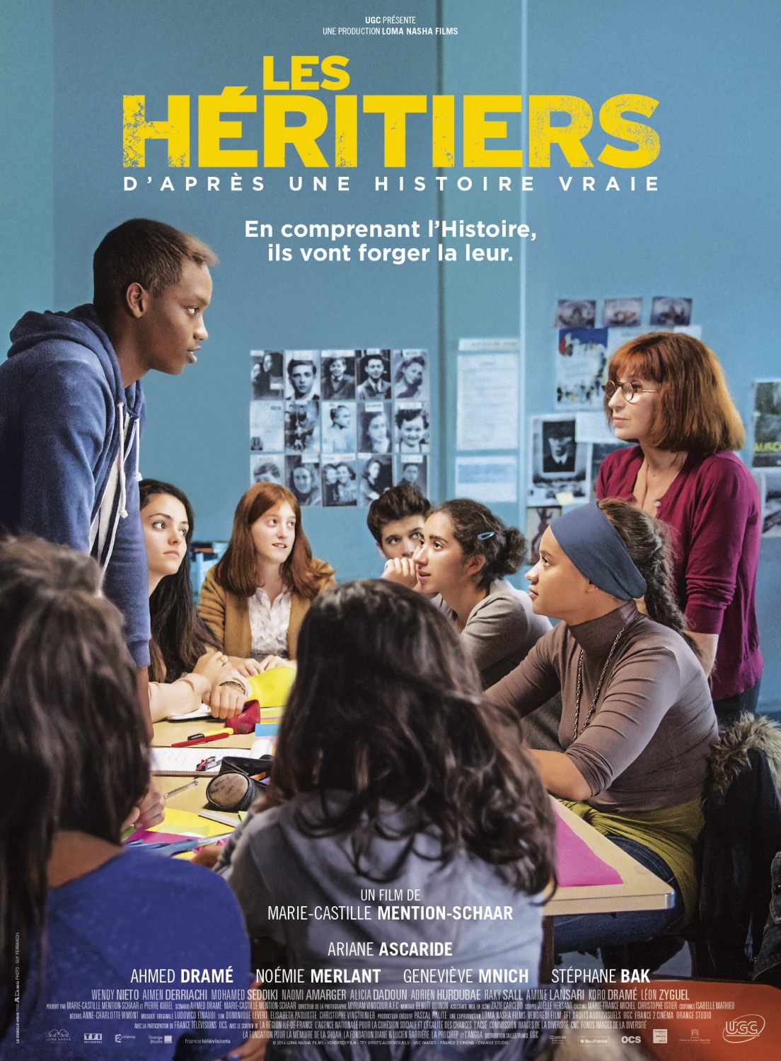 Extra Large Movie Poster Image for Les héritiers 
