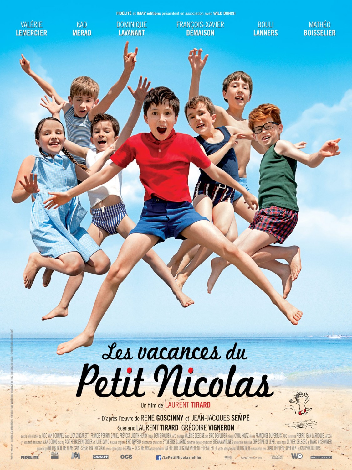 Extra Large Movie Poster Image for Les vacances du petit Nicolas (#1 of 2)