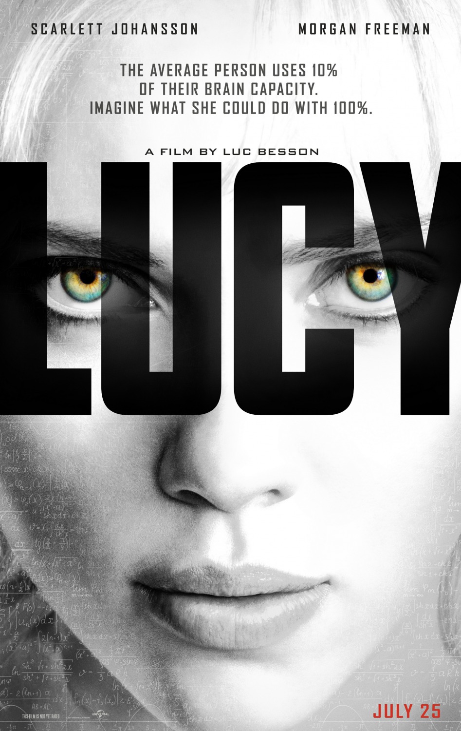 Extra Large Movie Poster Image for Lucy (#1 of 4)