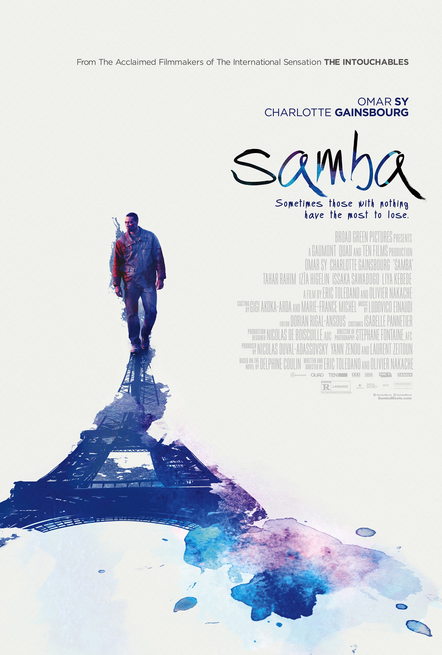 Mega Sized Movie Poster Image for Samba (#8 of 8)