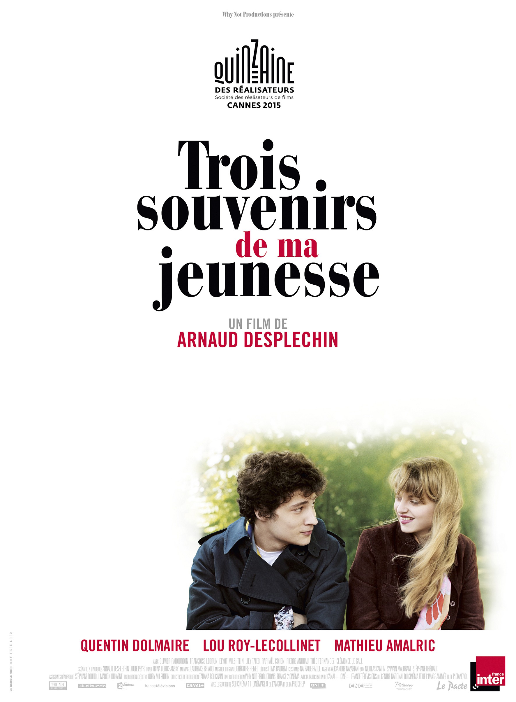 Mega Sized Movie Poster Image for Trois souvenirs de ma jeunesse (#1 of 2)