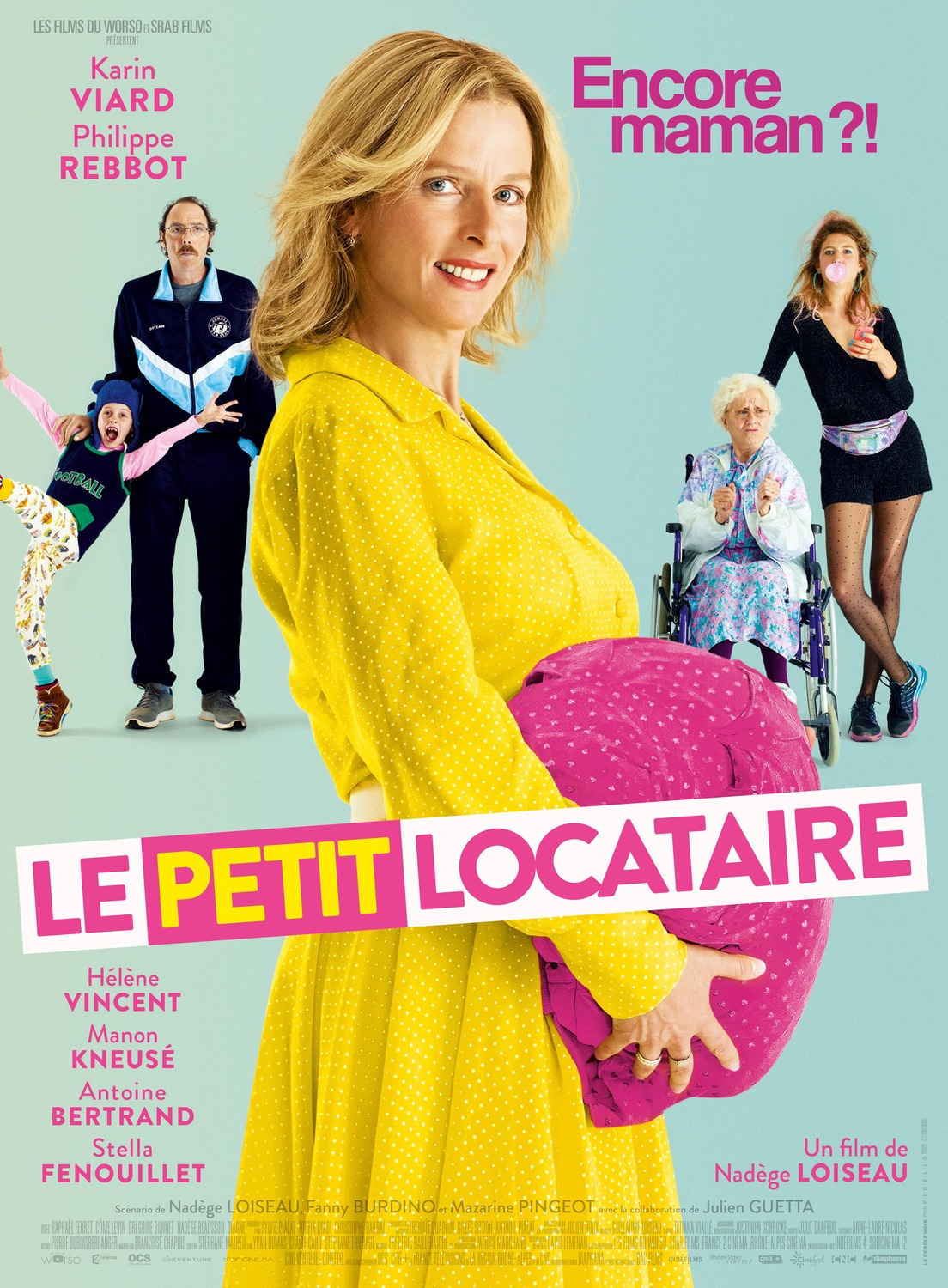 Extra Large Movie Poster Image for Le petit locataire 
