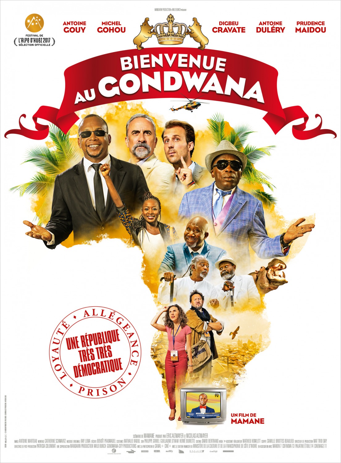 Extra Large Movie Poster Image for Bienvenue au Gondwana 