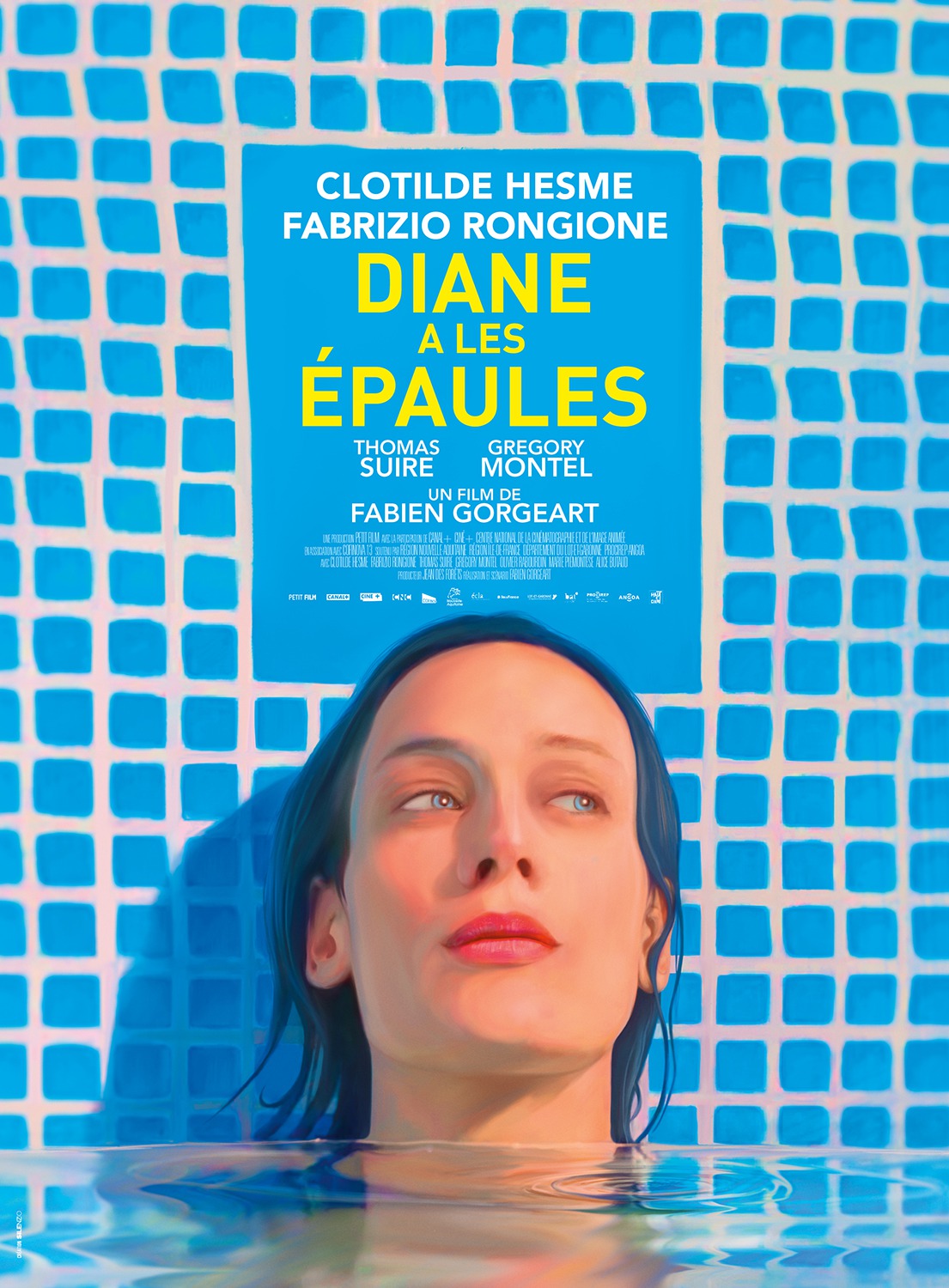 Extra Large Movie Poster Image for Diane a les épaules 