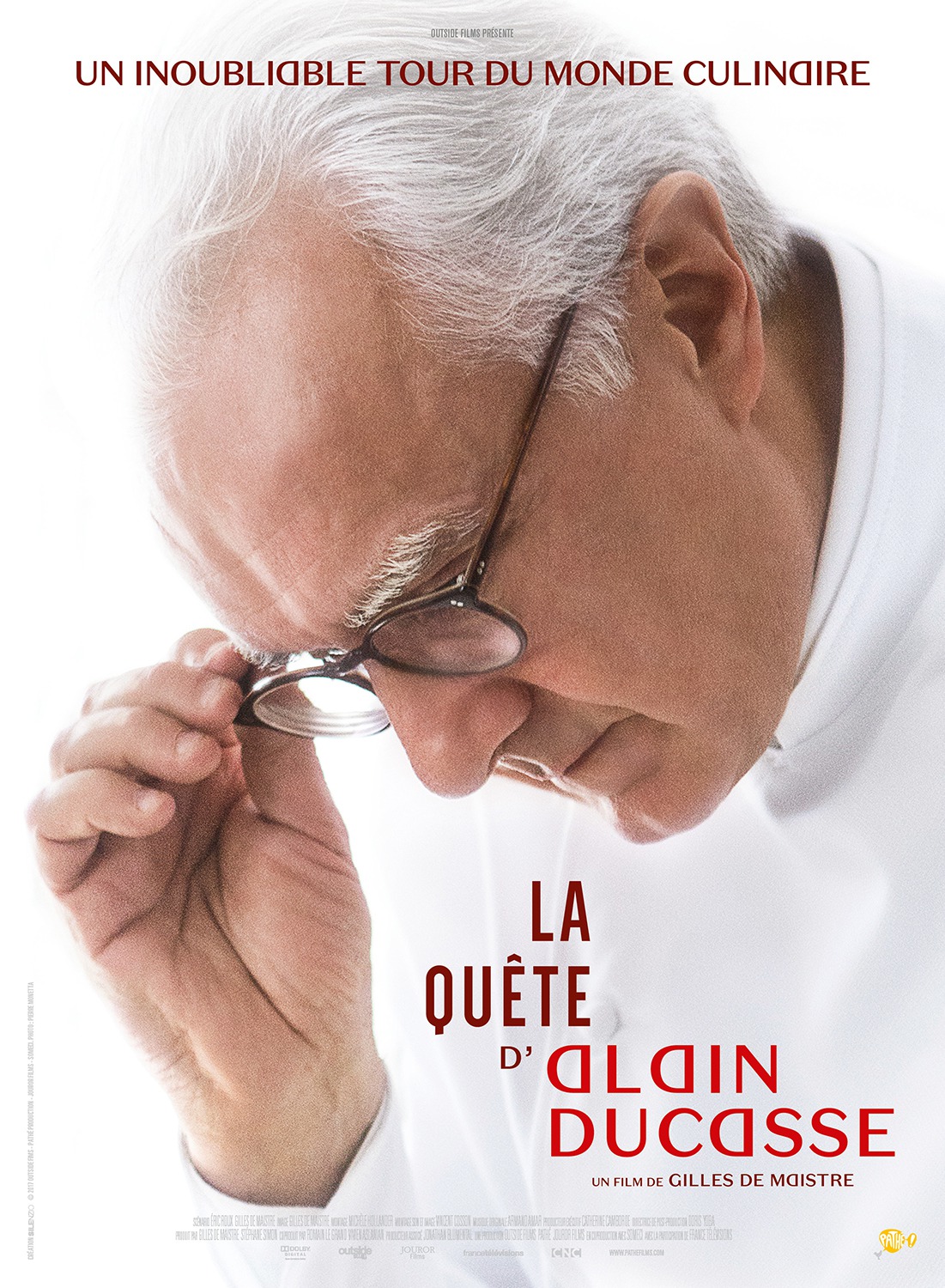 Extra Large Movie Poster Image for La quête d'Alain Ducasse 