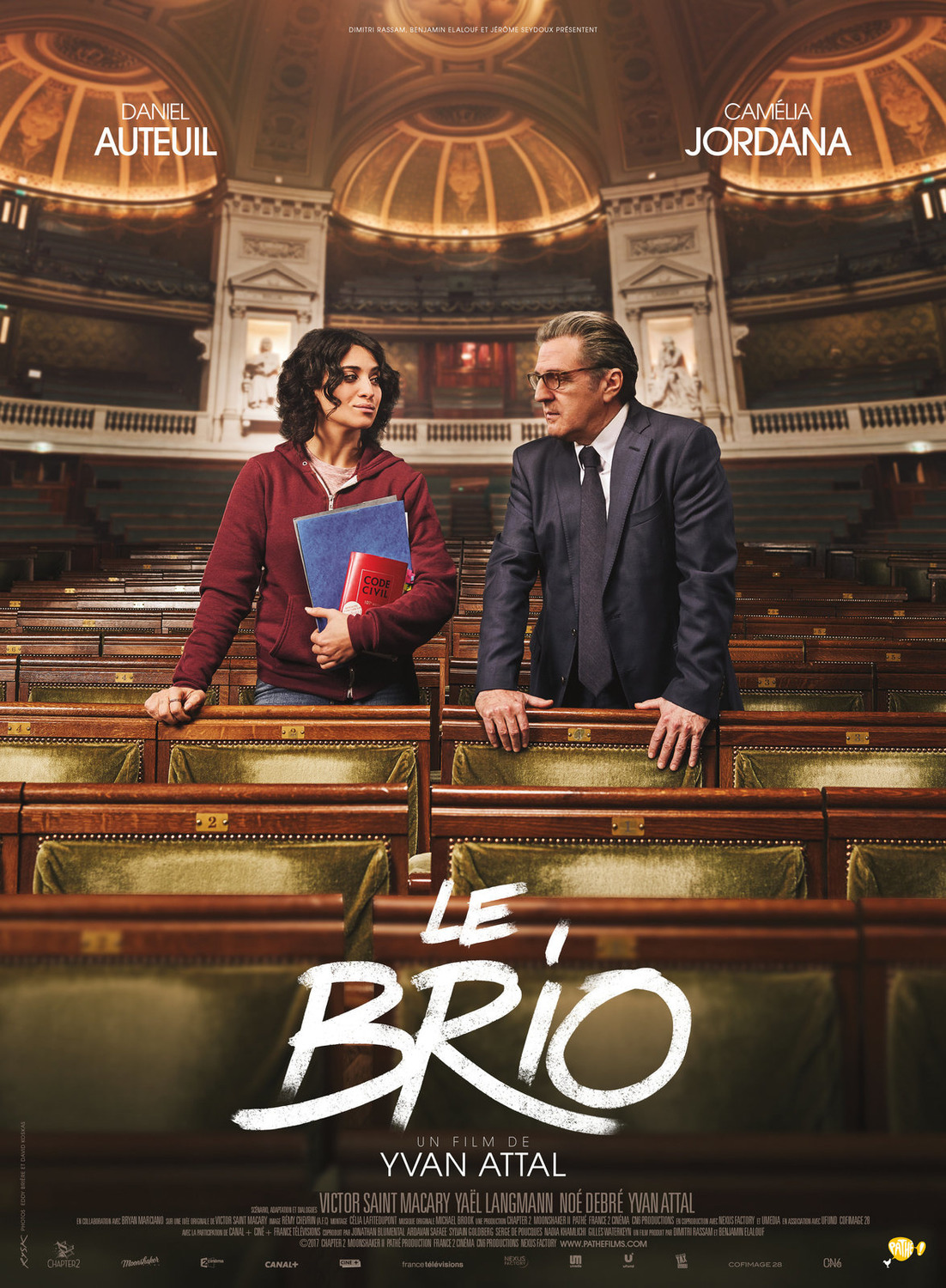 Extra Large Movie Poster Image for Le brio 