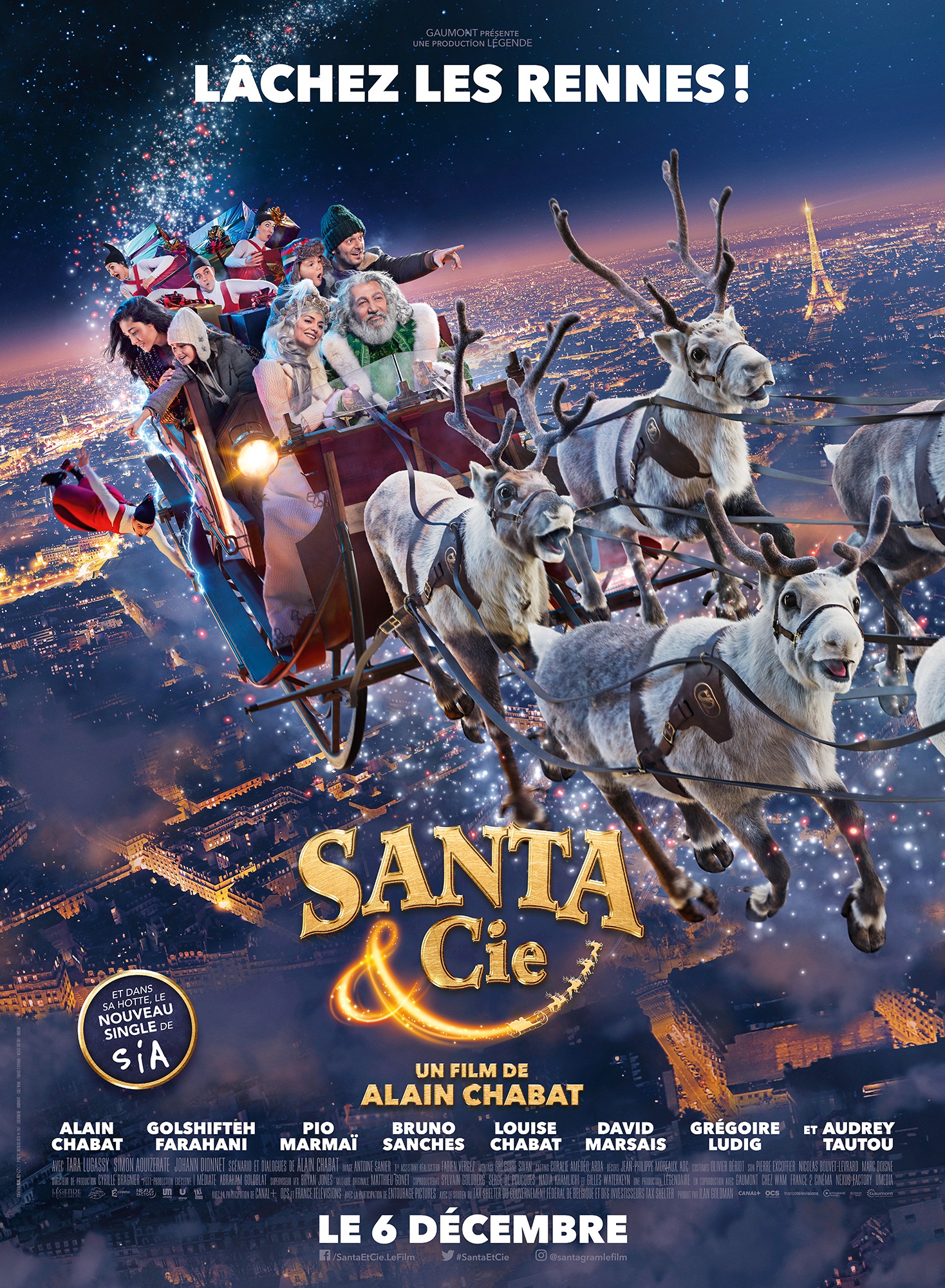 Mega Sized Movie Poster Image for Santa & Cie (#3 of 9)