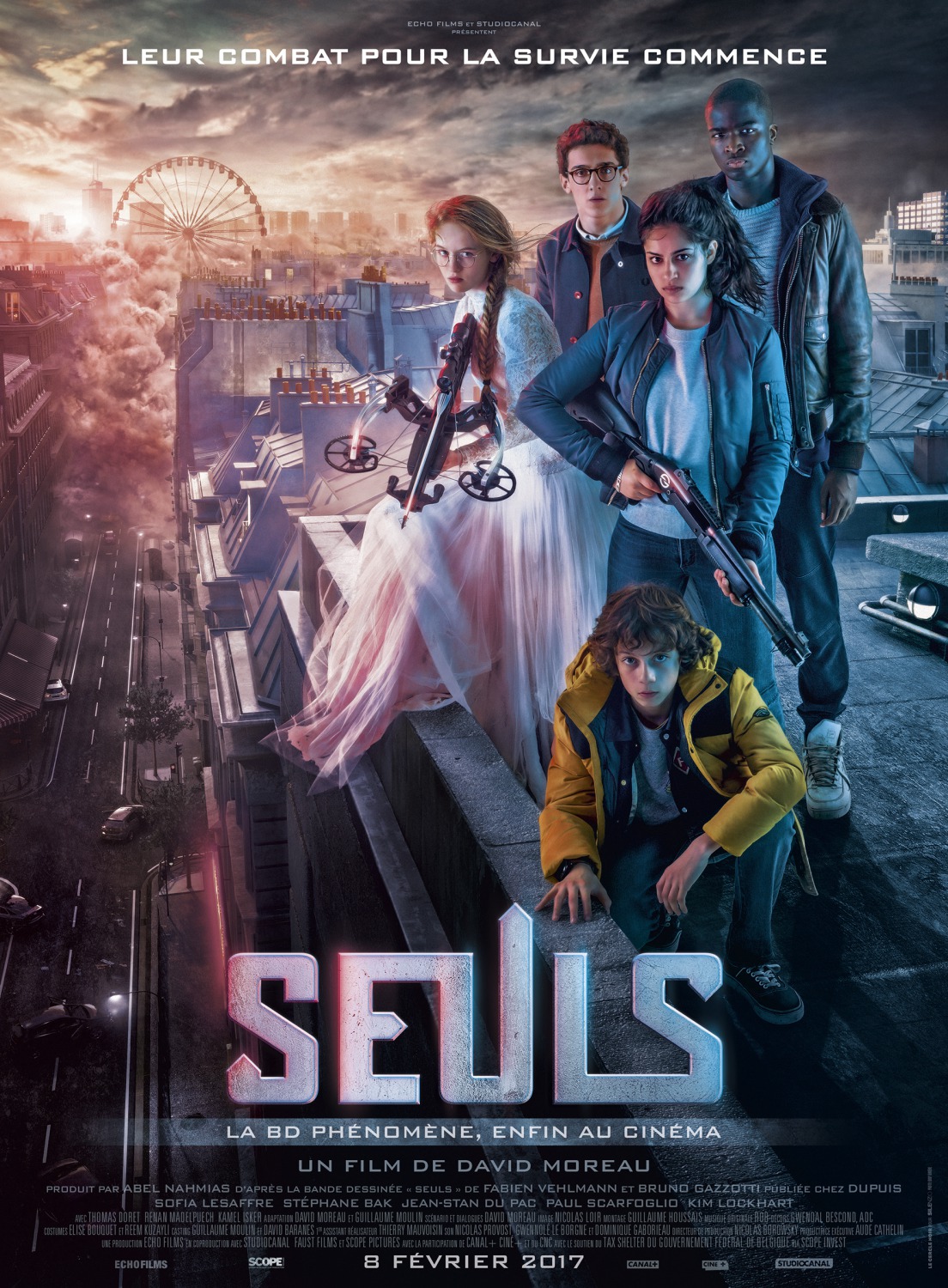 Extra Large Movie Poster Image for Seuls (#2 of 2)