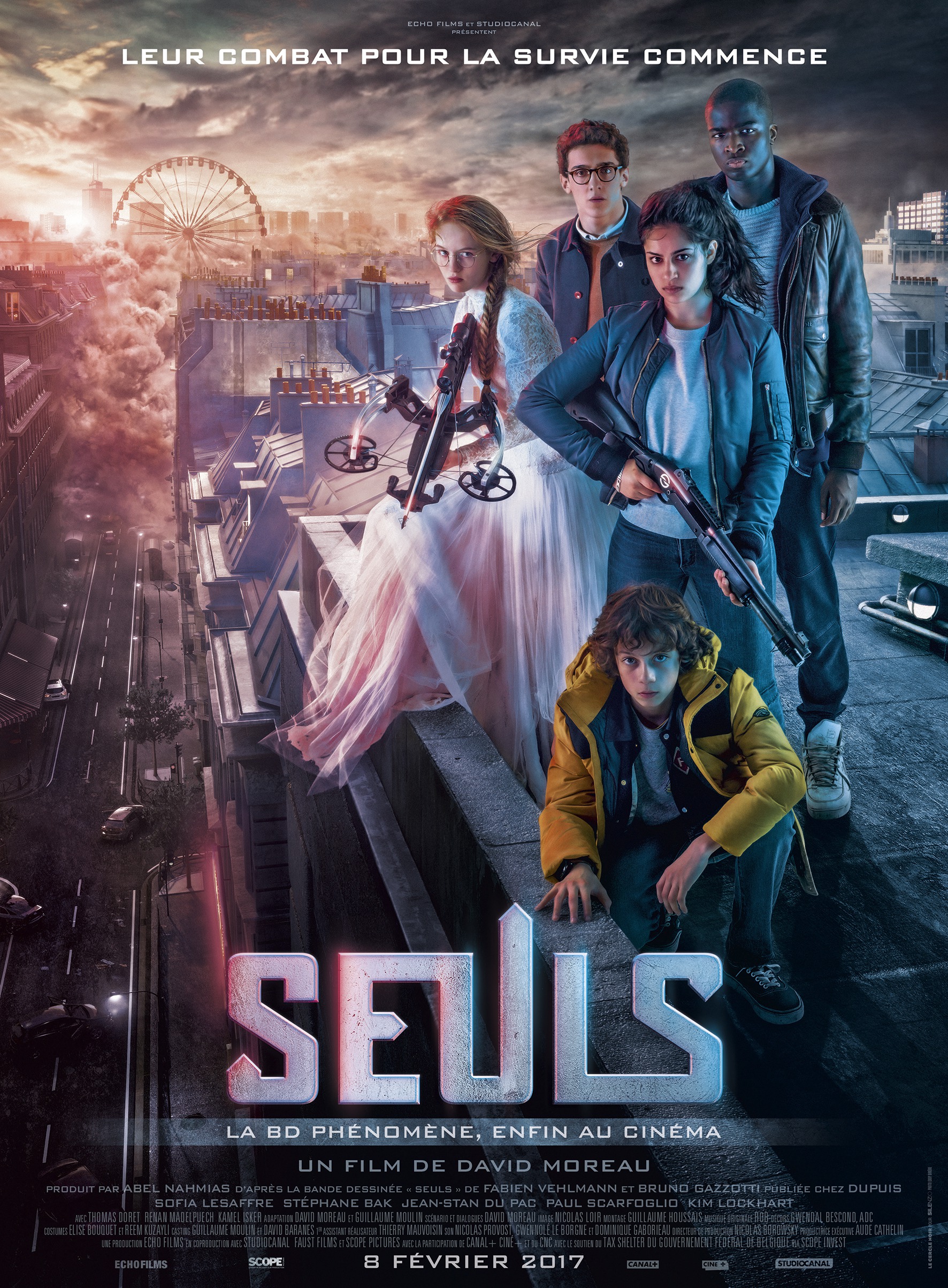 Mega Sized Movie Poster Image for Seuls (#2 of 2)