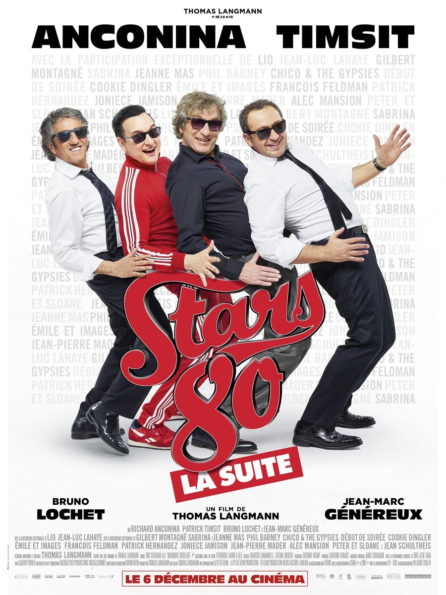 Extra Large Movie Poster Image for Stars 80, la suite 